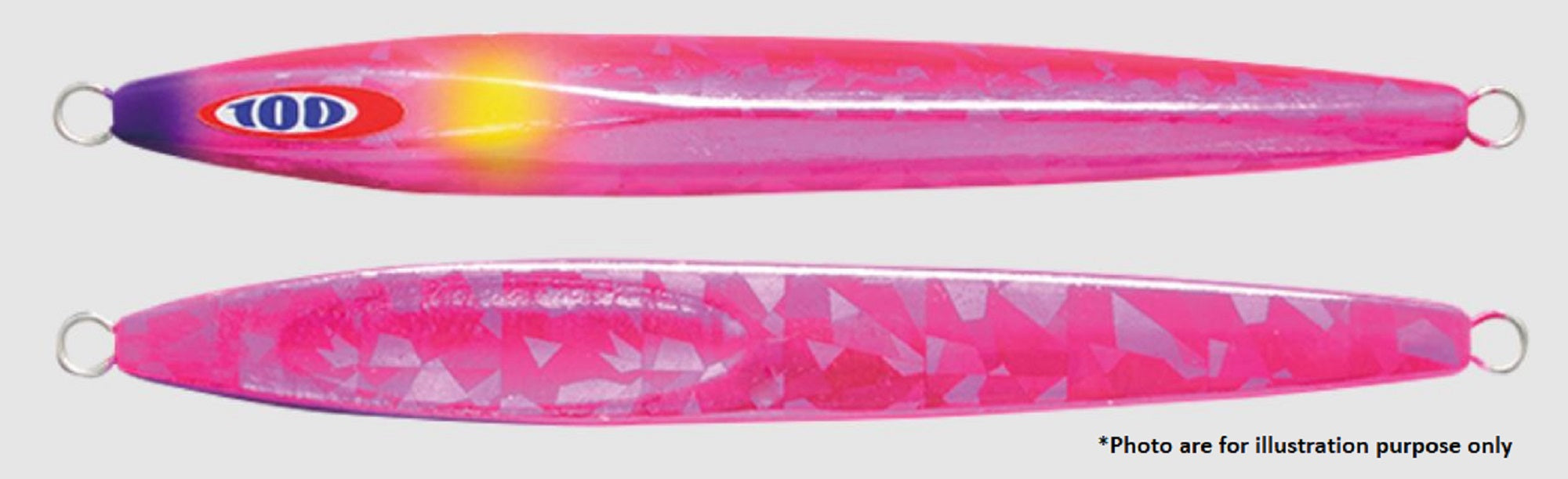 Jackall Metal Jig Anchovy Type 2 Slow Slide 130 grams Saber Pink (0332)