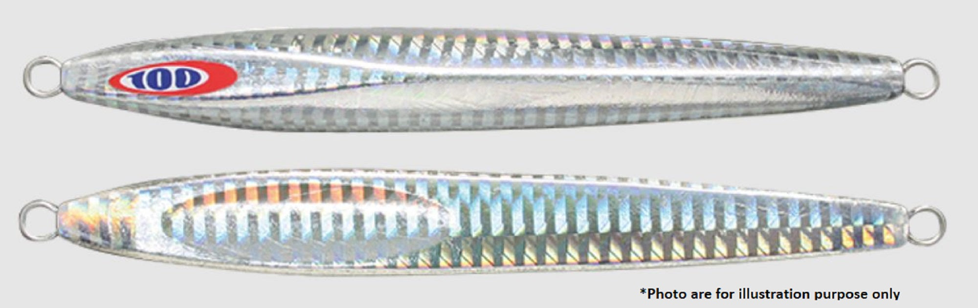 Jackall Metal Jig Anchovy Type 2 Slow Slide 130 grams Silver (0356)