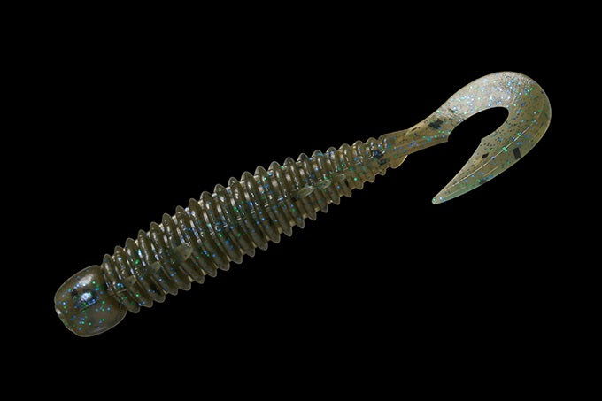 Jackall Soft Lure Light Game Wobbring Ring 2.5 Green Pumpkin Goby (3043)