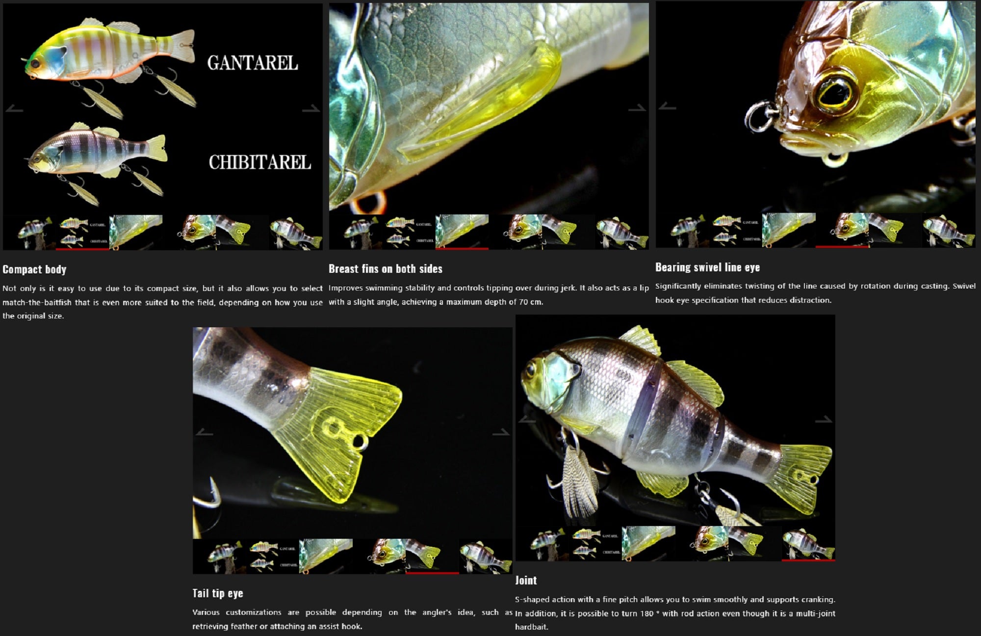 Jackall Chibitarel Flat Side 130 mm 43.5 grams Sinking Lure BG (3203)