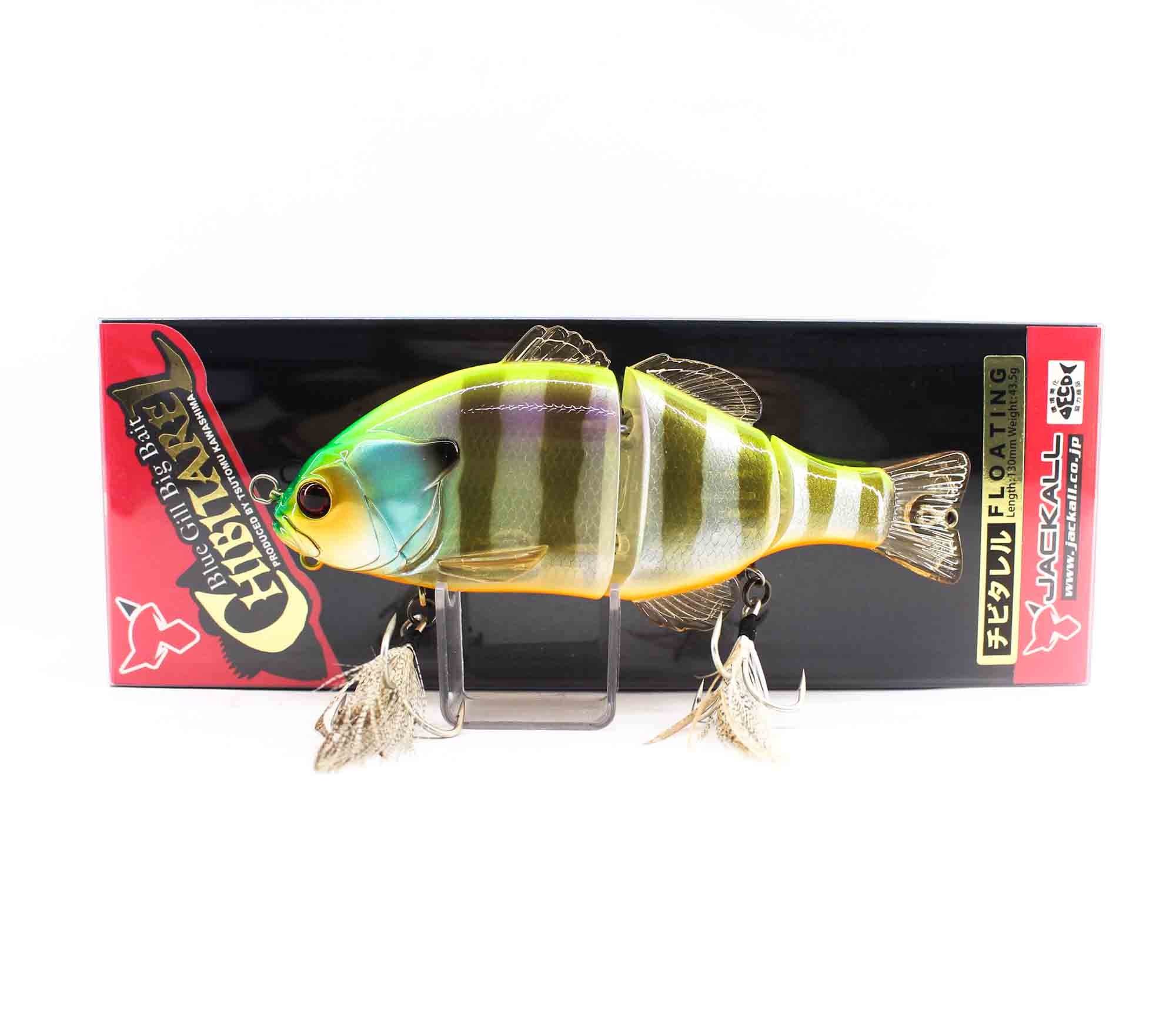 Jackall Chibitarel Flat Side 130 mm 43.5 grams Sinking Lure Chart (3227)