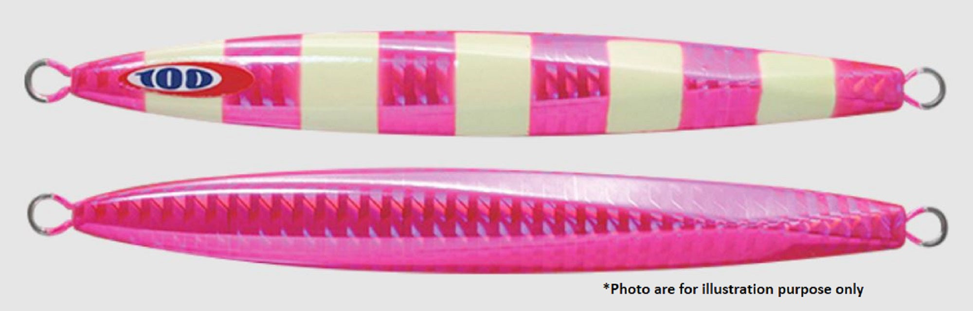 Jackall Metal Jig Anchovy Type 1 Standard 250 grams Pink Glow (4941)