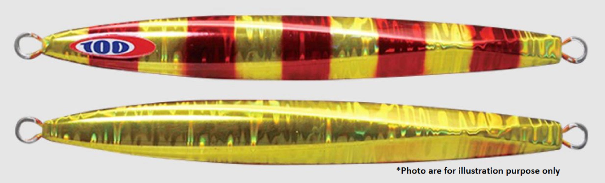 Jackall Metal Jig Anchovy Type 1 Standard 250 grams Red (4958)