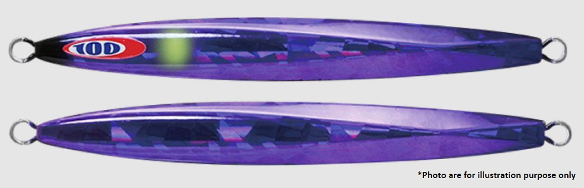 Jackall Metal Jig Anchovy Type 1 Standard 250 grams Purple (4965)