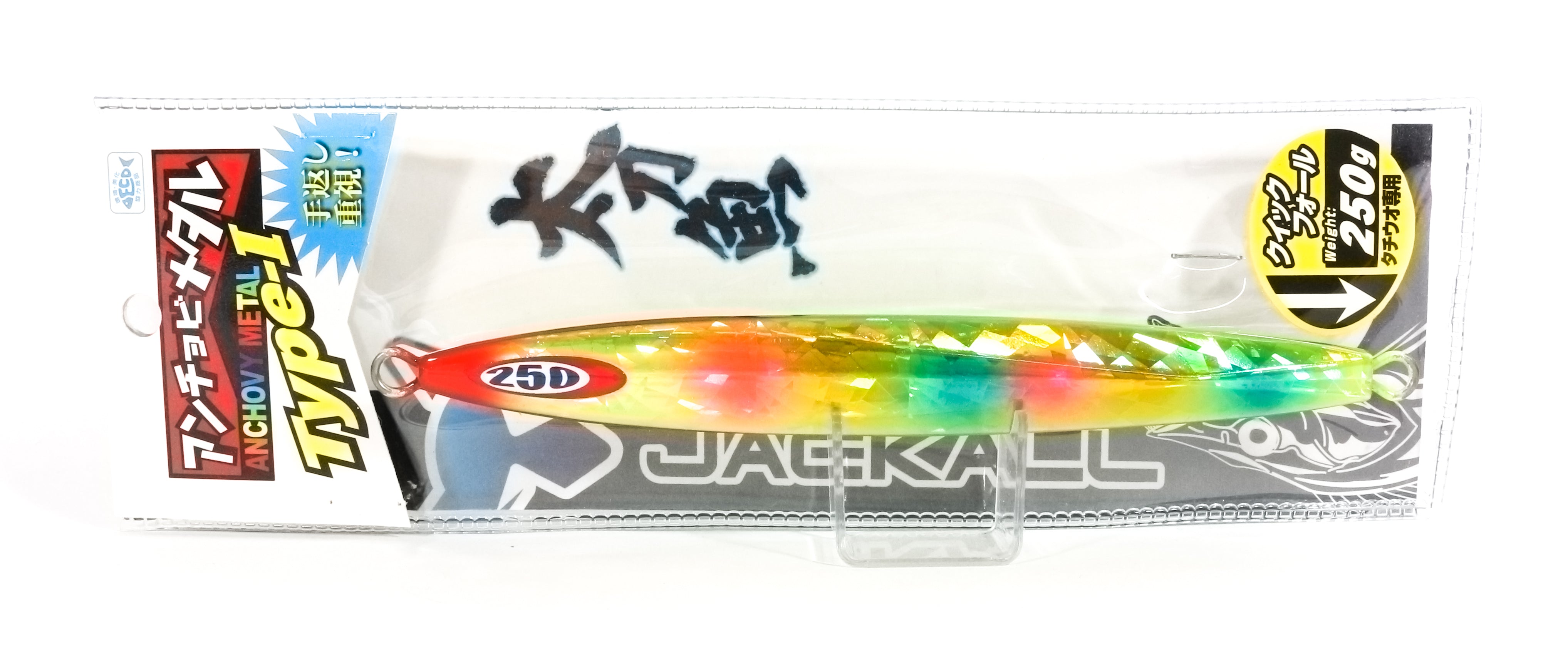 Jackall Metal Jig Anchovy Type 1 Standard 250 grams Dragon Chart (4989)