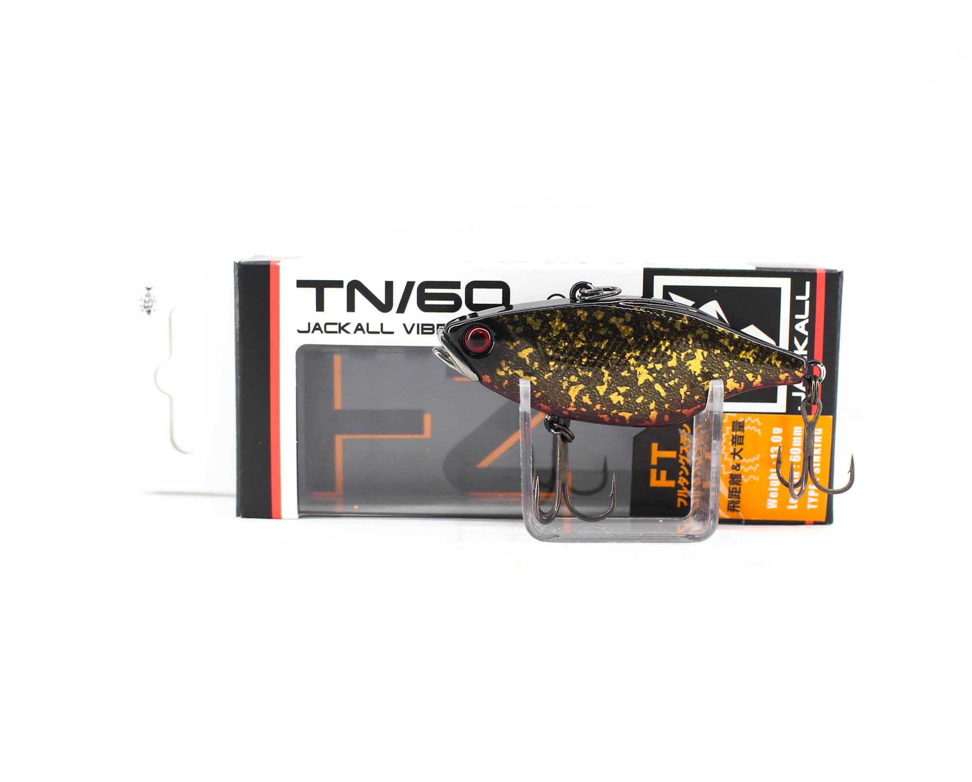 Jackall TN 60 Full Tungsten Vibration Lure Wabisabi Gold Black (5986)