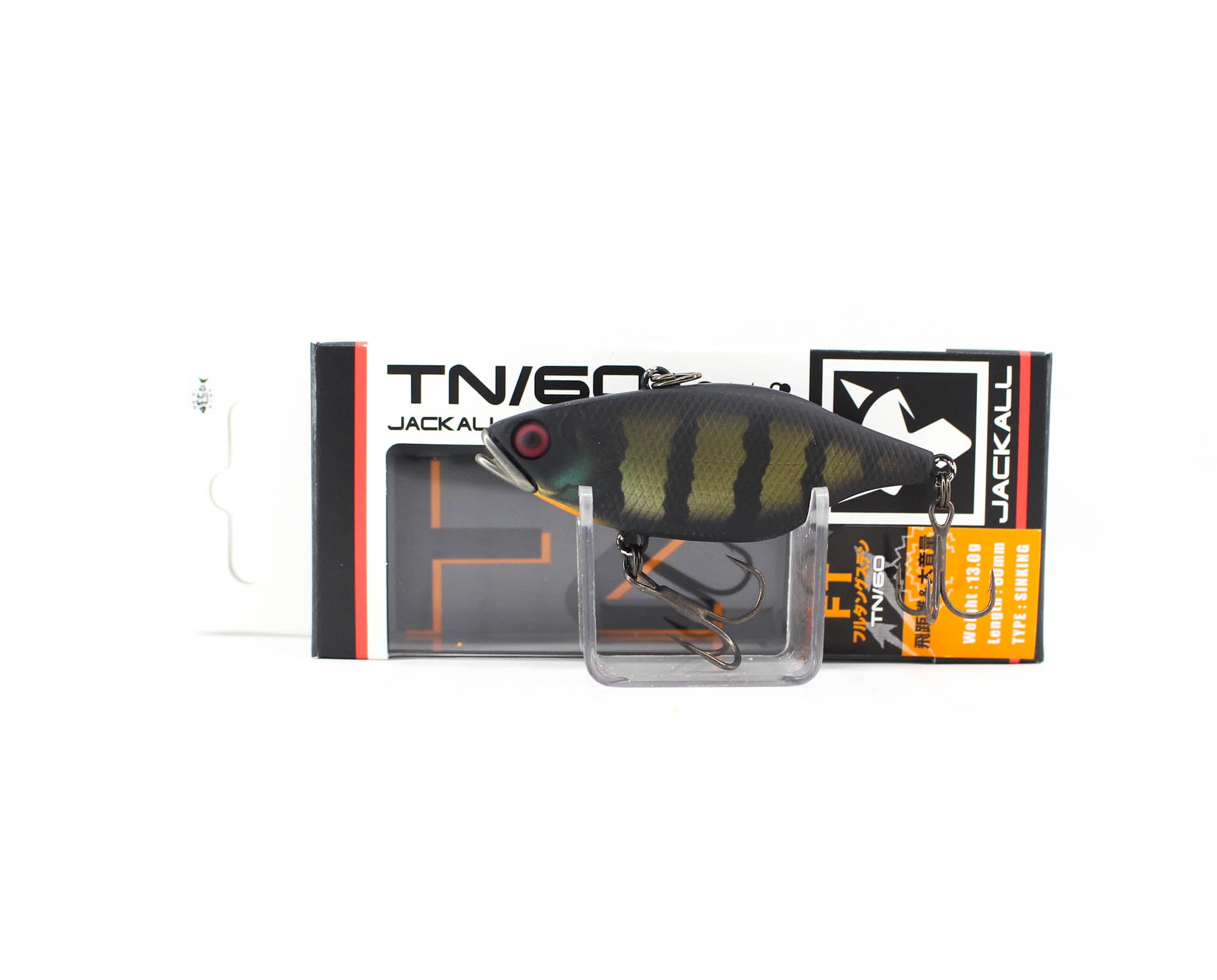 Jackall TN 60 Full Tungsten Vibration Lure Black King Gill (6006)