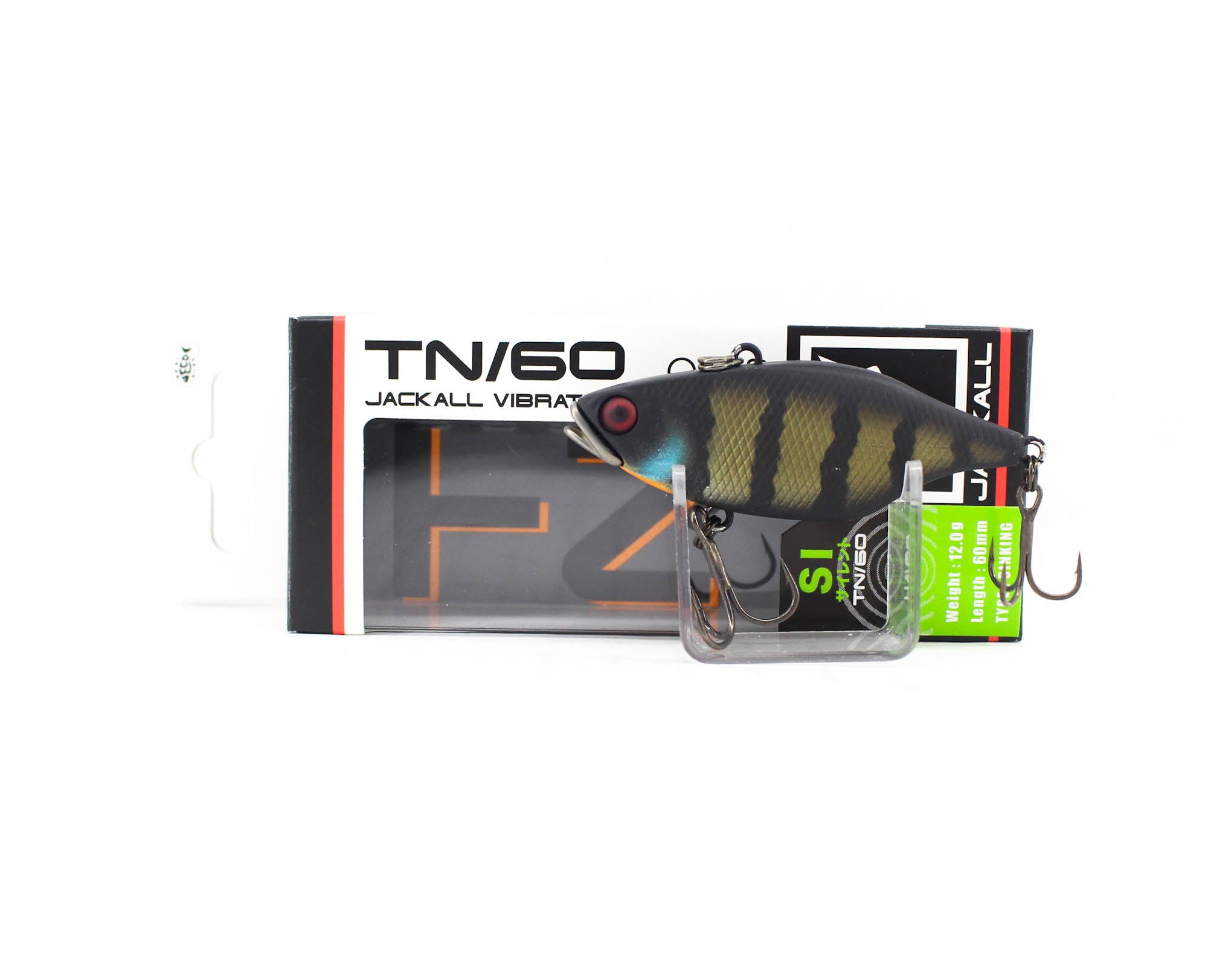 Jackall TN 60 Silent Vibration Lure Black King Gill (6075)