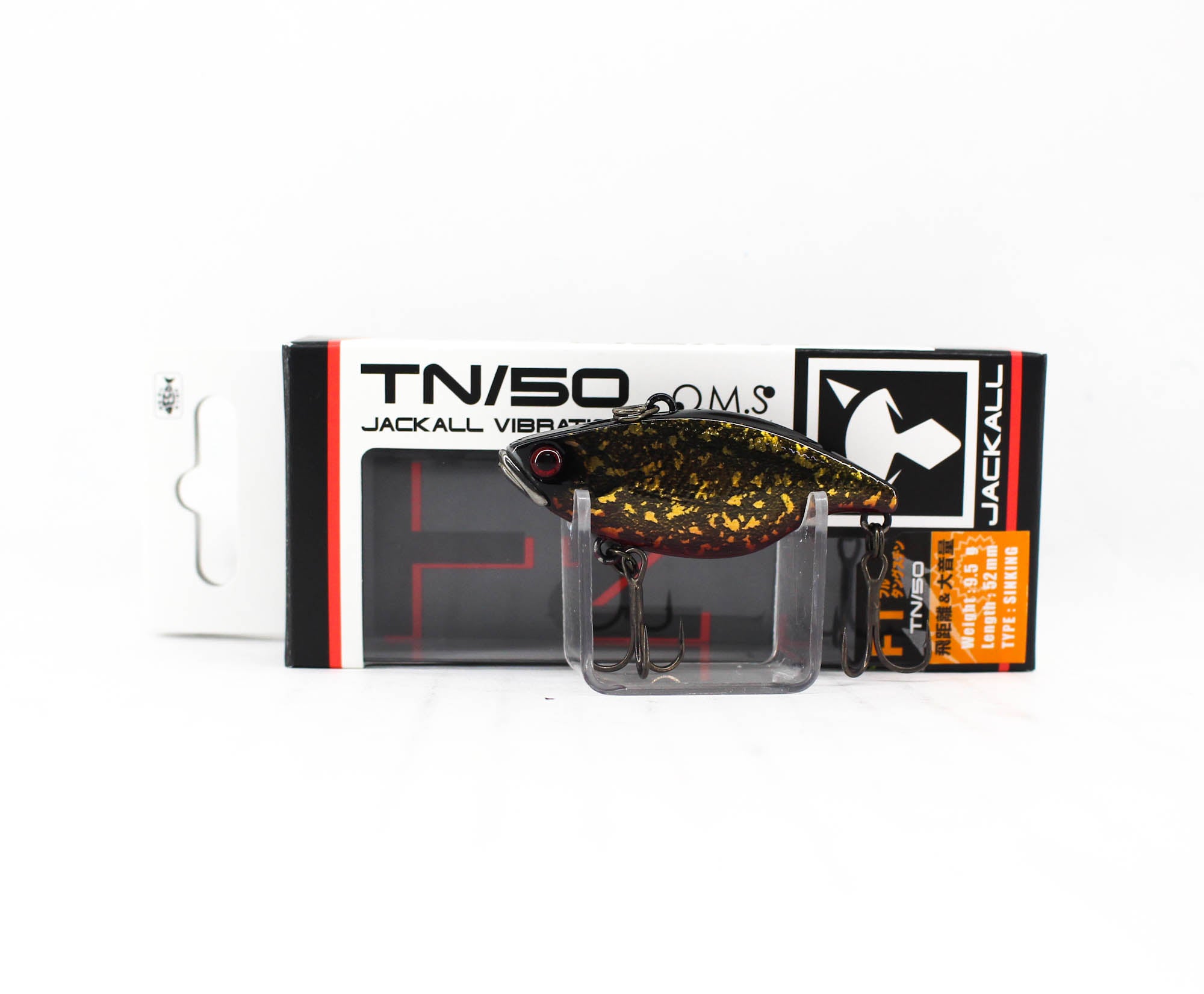 Jackall TN 50 Full Tungsten Vibration Lure Wabisabi Gold Black (6242)