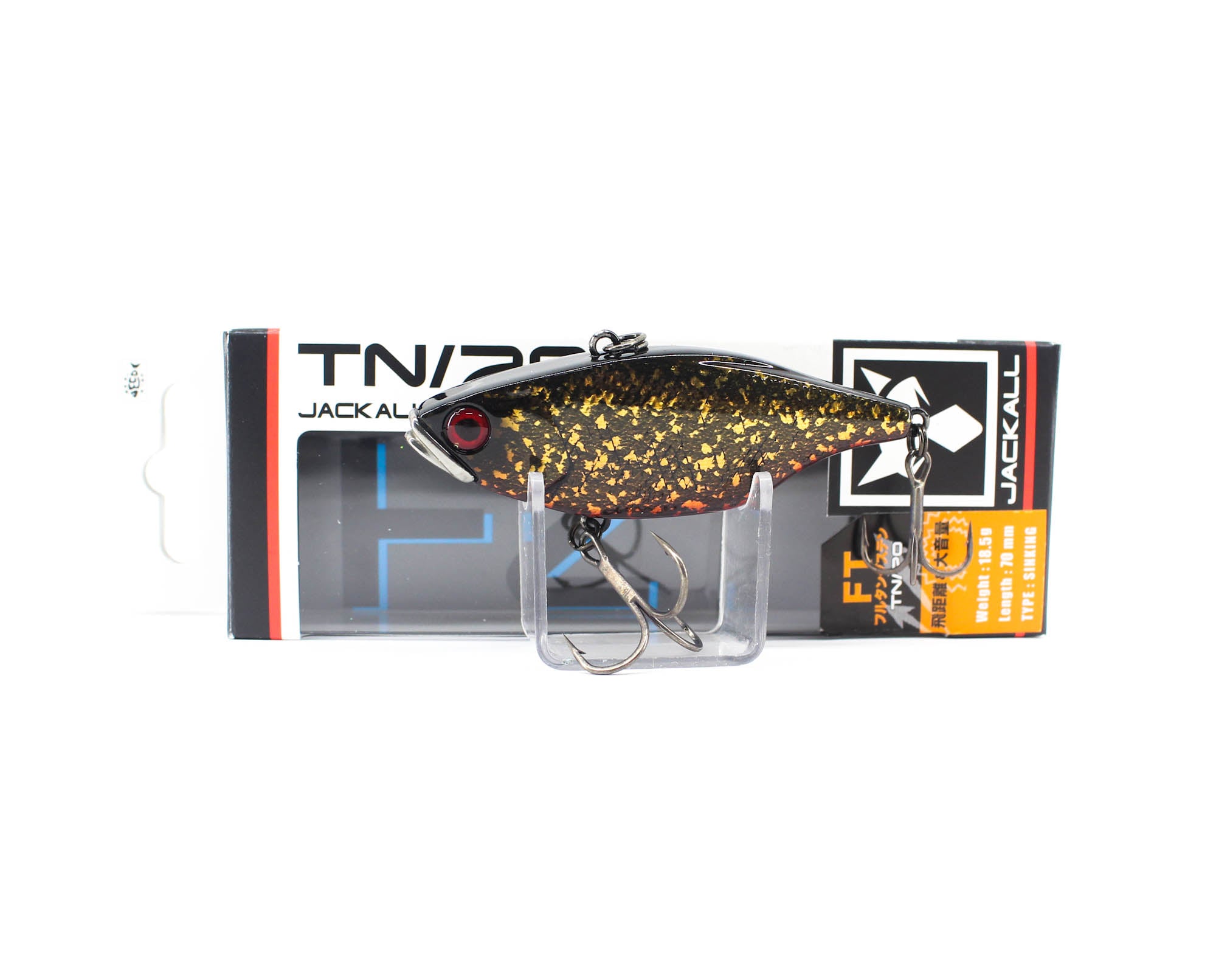 Jackall TN 70 Full Tungsten Vibration Lure Wabisabi Gold Black (6761)