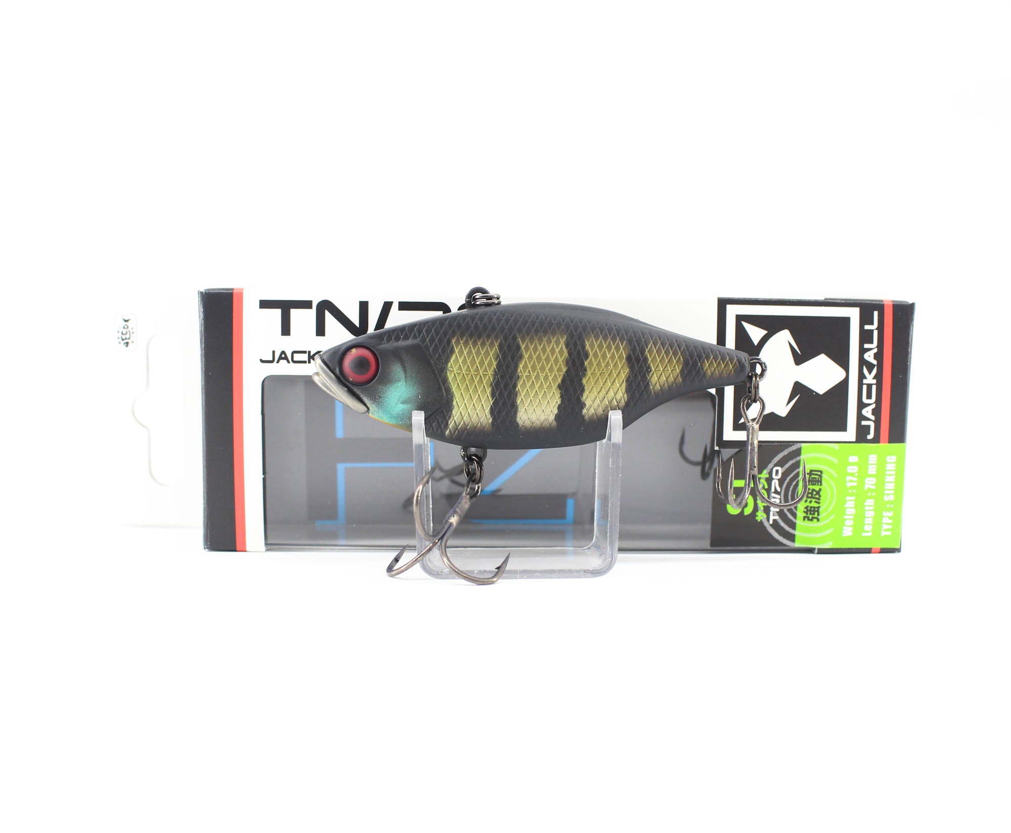 Jackall TN 70 Silent Vibration Lure Black King Gill (6853)