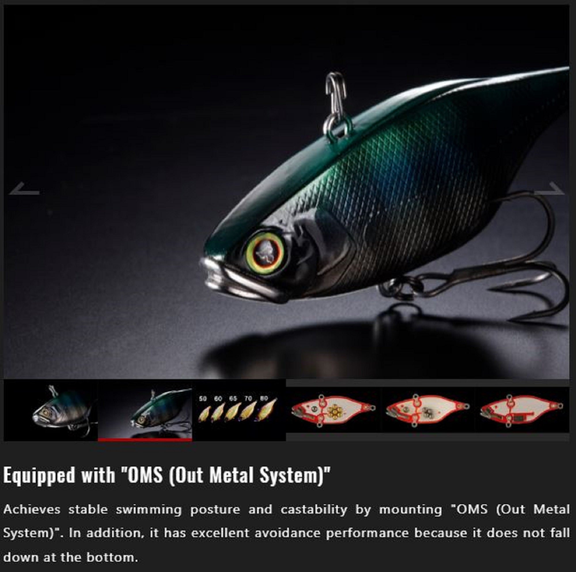 Jackall TN 60 Full Tungsten Vibration Lure Flash Gill (6877)