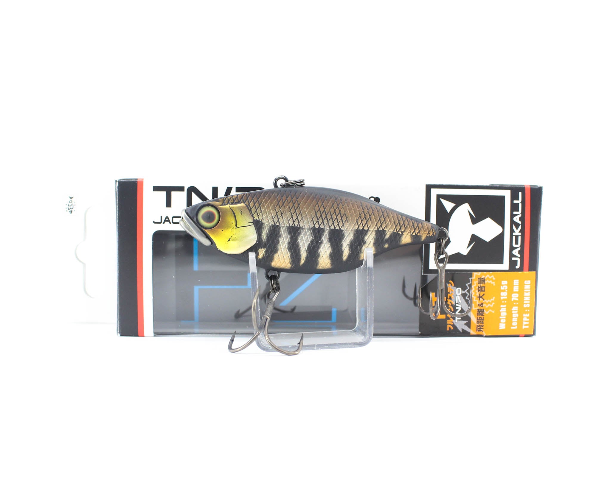 Jackall TN 70 Full Tungsten Vibration Lure Kurokotetsu Shibu Silver (7003)
