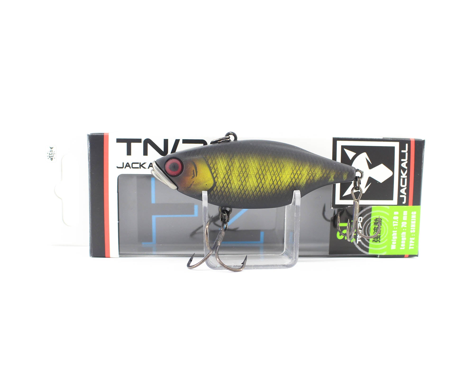 Jackall TN 70 Silent Vibration Lure Raikiri Shibu Gold (7027)