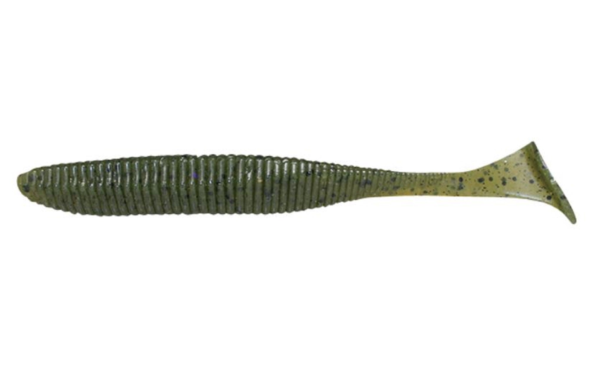 Jackall Soft Lure Rhythm Wave 3.8 Inches Watermelon Pepper (8598)
