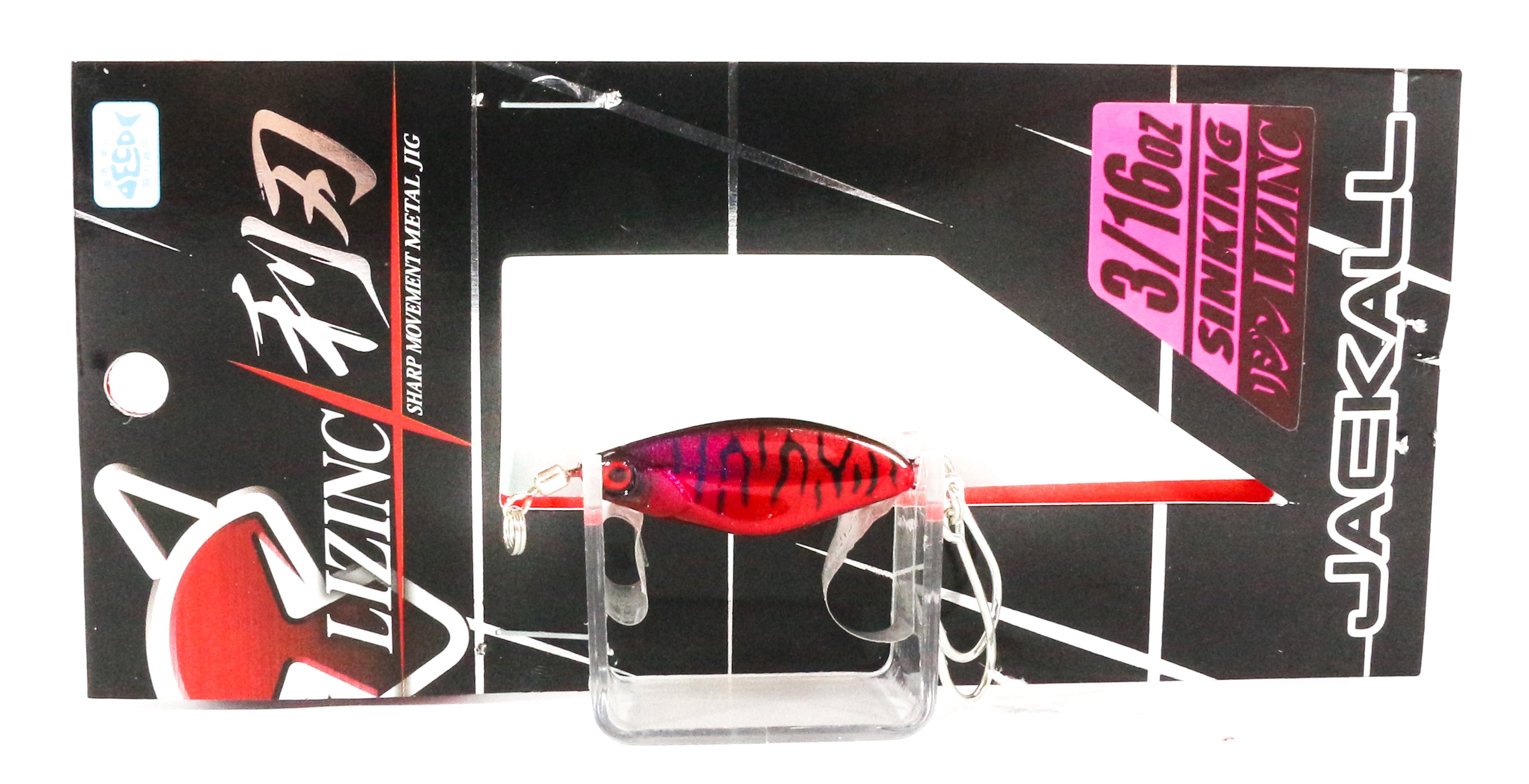 Sale Jackall Metal Jig Lizinc 3/16 oz HL Red Gold (8956)