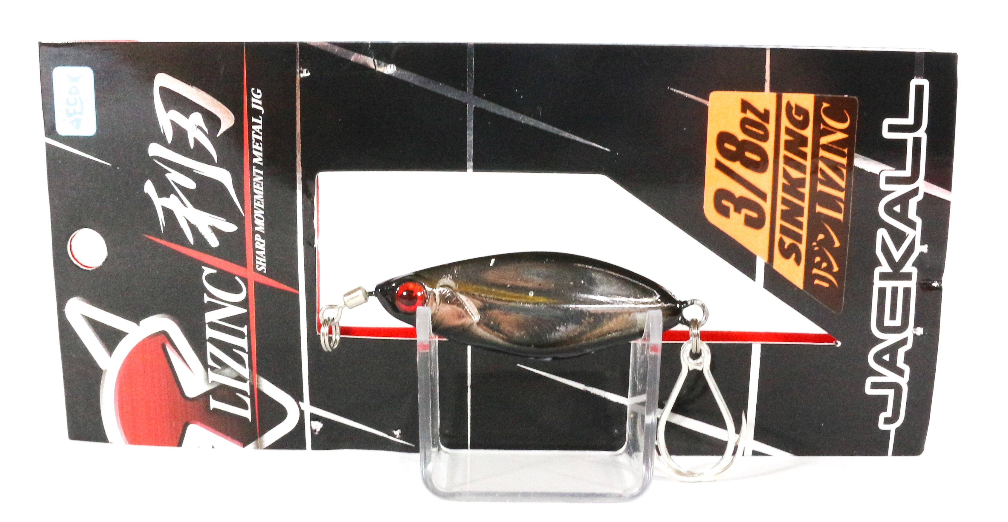 Jackall Metal Jig Lizinc 3/8 oz HL Gold Silver (9144)