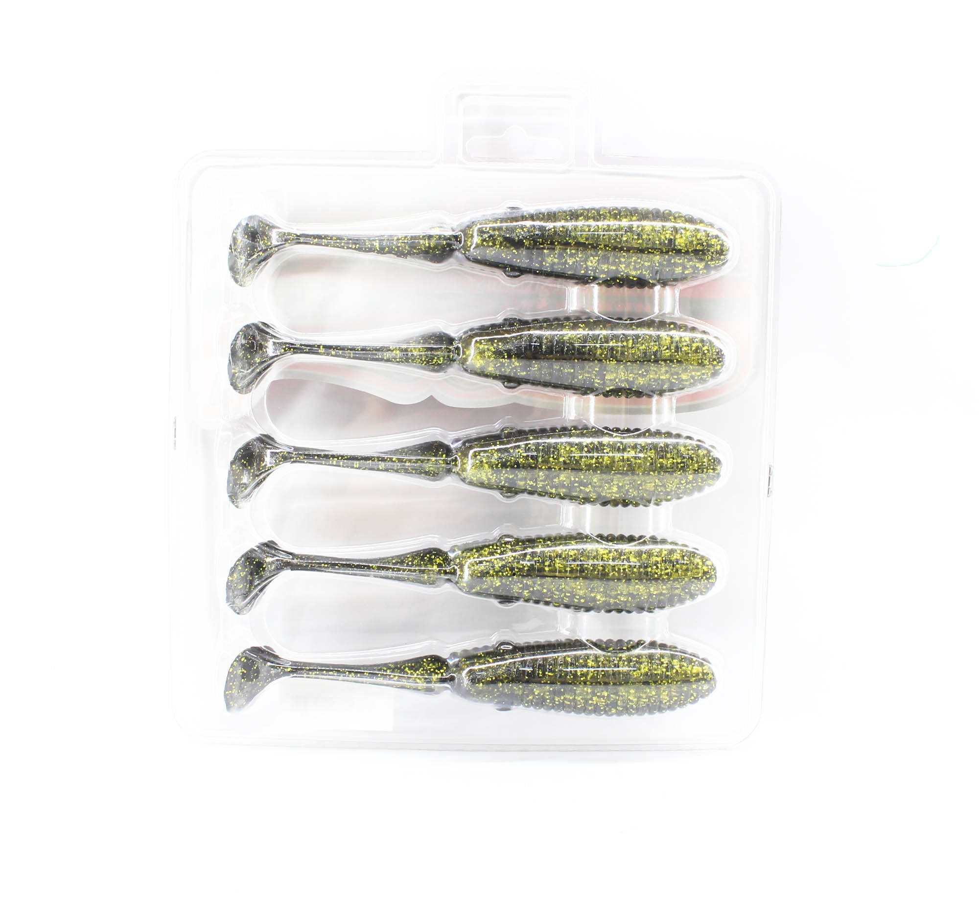 Jackall Soft Lure Ammonite Shad 5.5 Inches Vibe Tail Gold Black (9304)