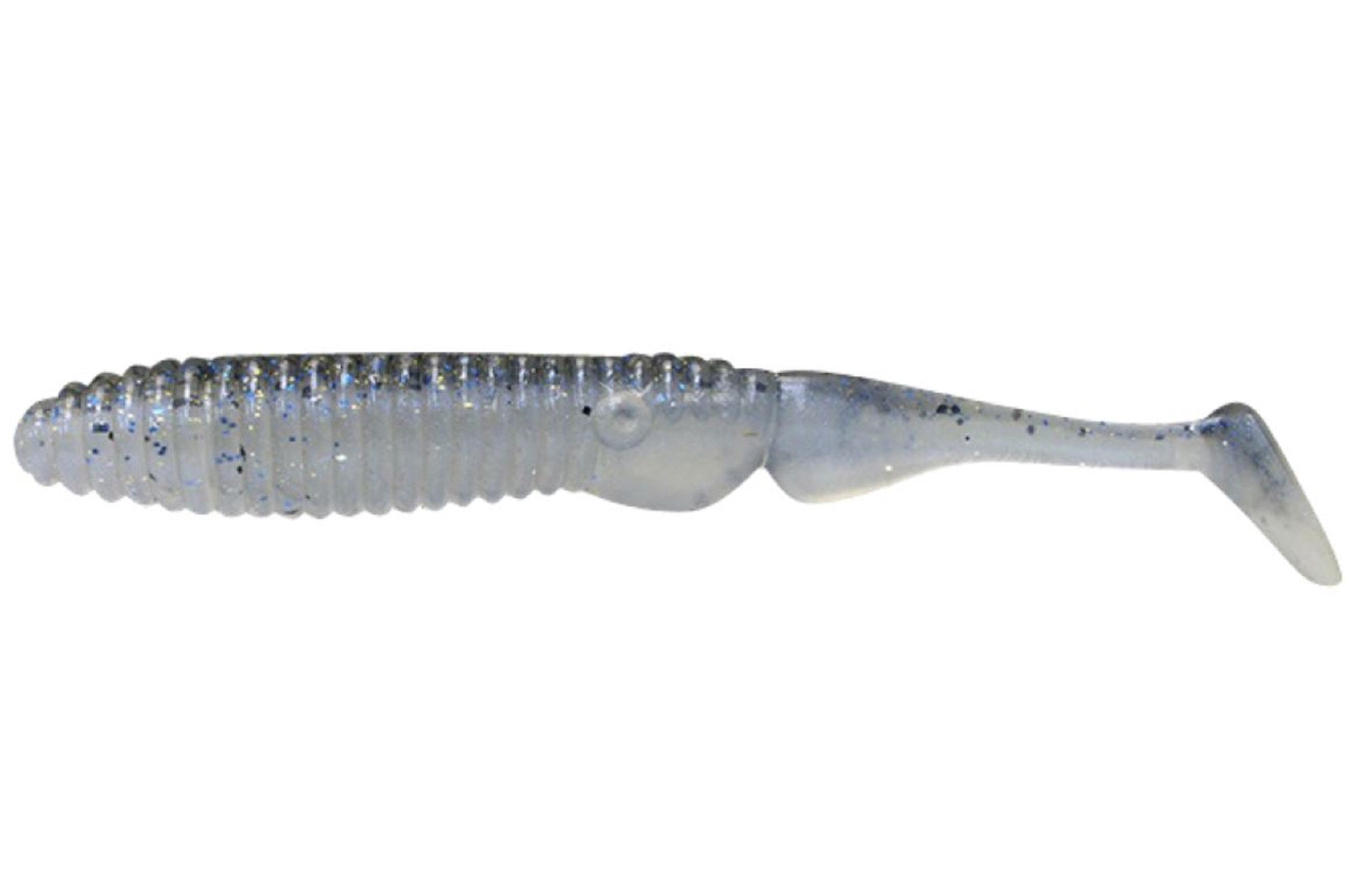 Jackall Soft Lure Ammonite Shad 4.5 Inches Vibe Tail Maruhata Clear (9403)