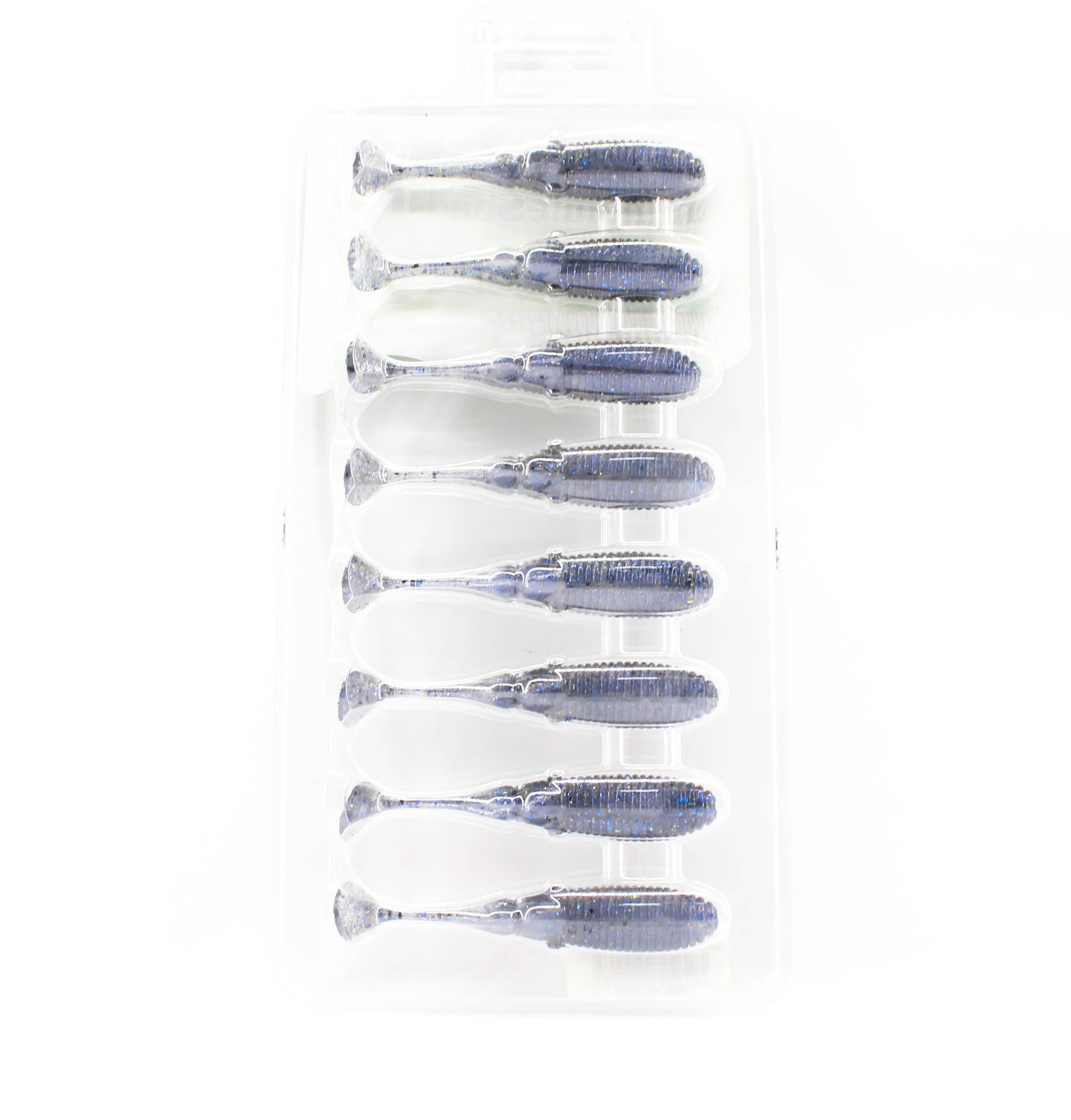 Jackall Soft Lure Ammonite Shad 3 Inches Vibe Tail Clear Hasukko (9465)