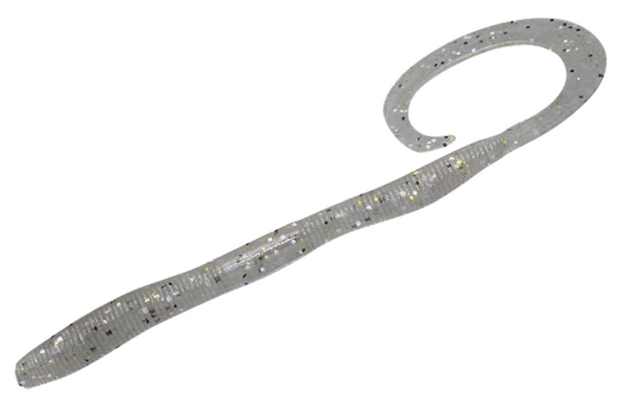 Jackall Soft Lure Flick Curly 4.8 Inches Light Smoke Shad (2182)