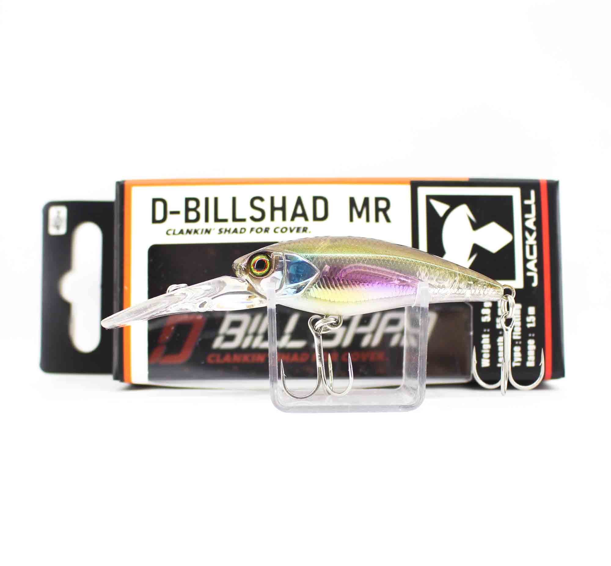 Jackall D-Bill Shad 55 MR Floating Lure Half Mirror Wakasagi (2342)