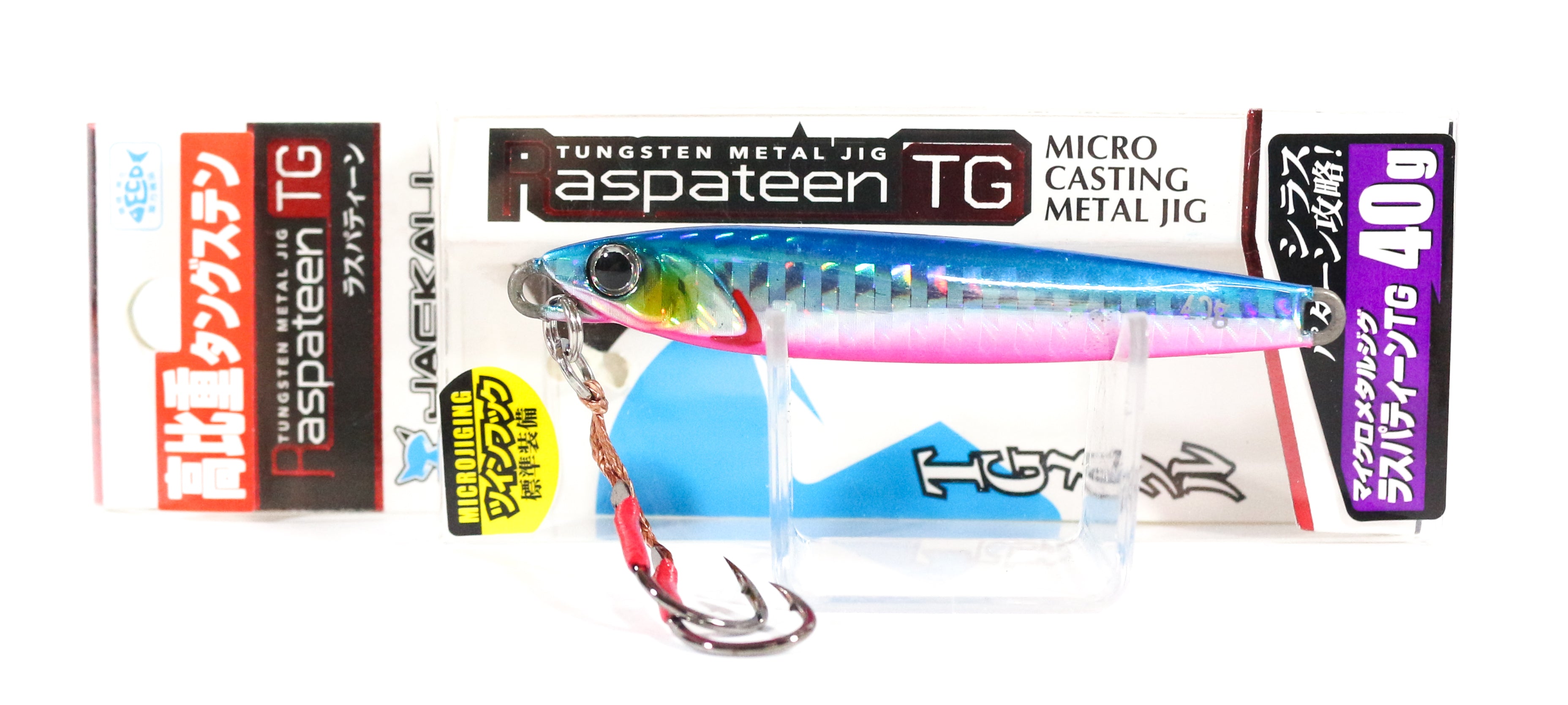 Jackall Metal Jig Raspateen TG Tungsten 40 grams Blue Pink (3769)