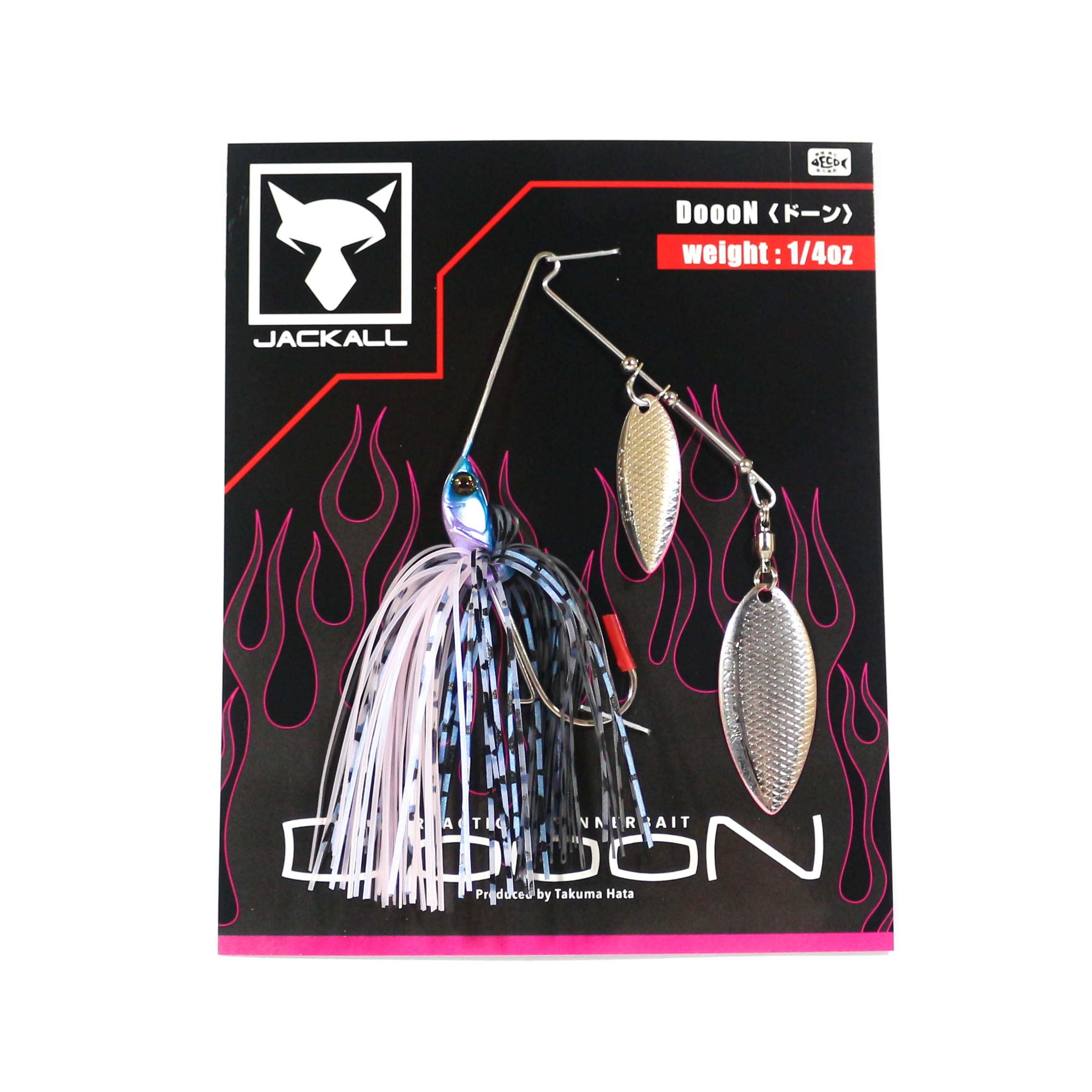 Jackall Spinner Bait Lure Doon 1/4 oz Maruhata Secret Purple (7606)