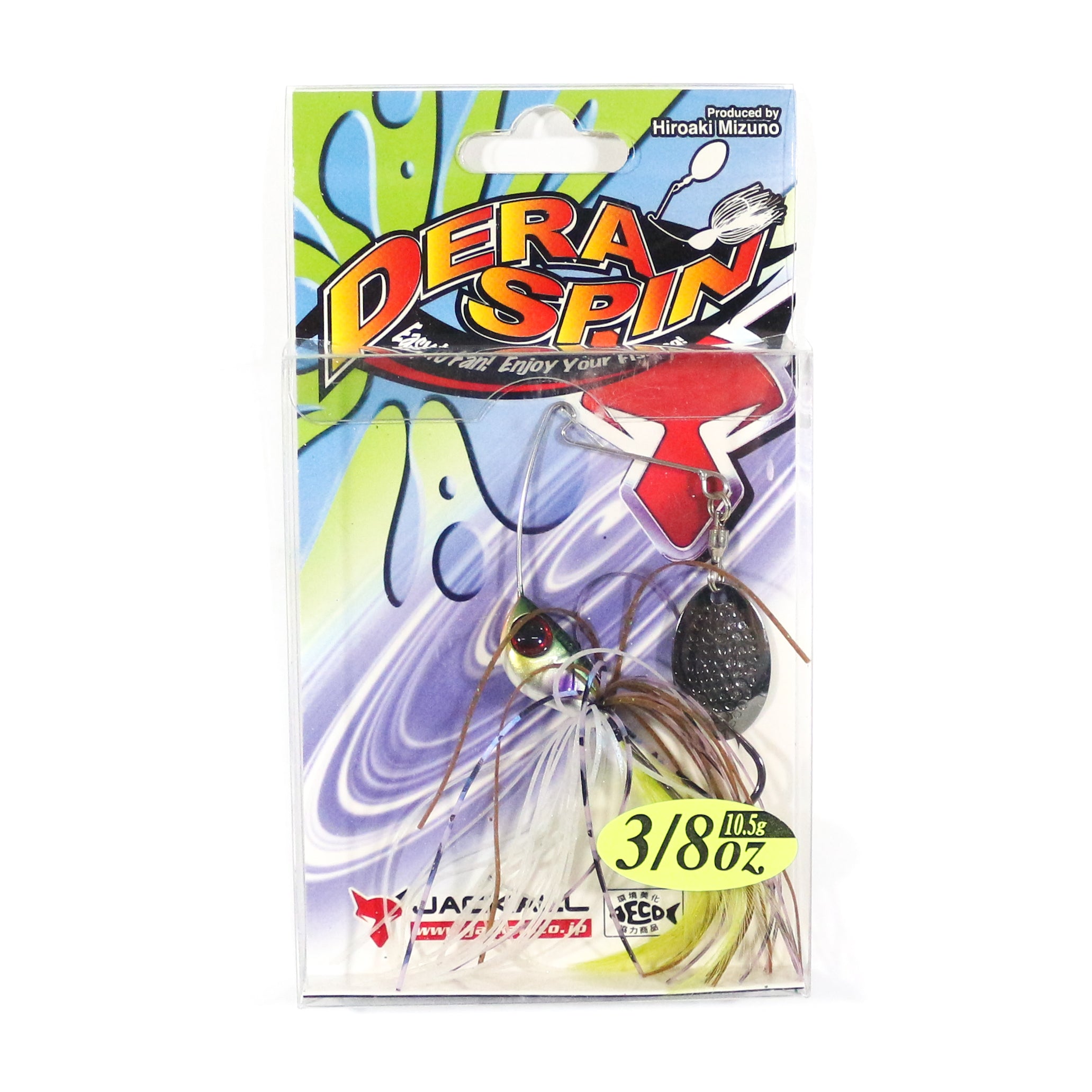 Jackall Spinner Bait Lure Deraspin 3/8 oz Dera Bluegill (8672)