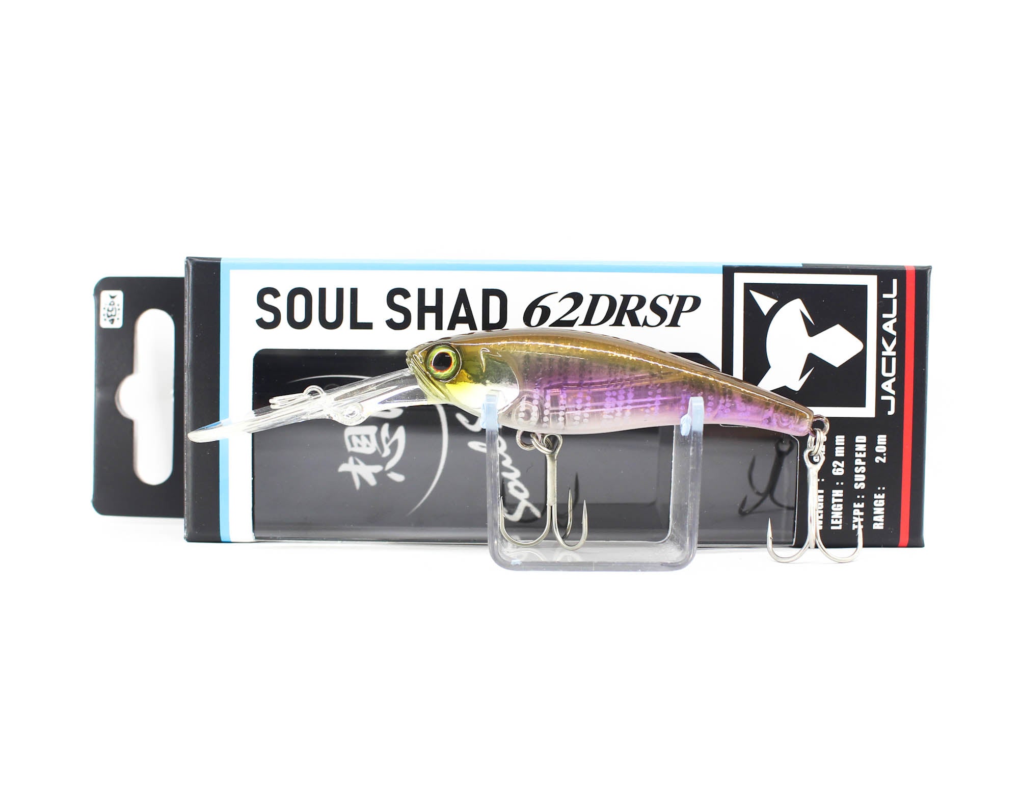 Jackall Soul Shad 62 DR Deep Suspend Lure Shigure Wakasagi (8962)