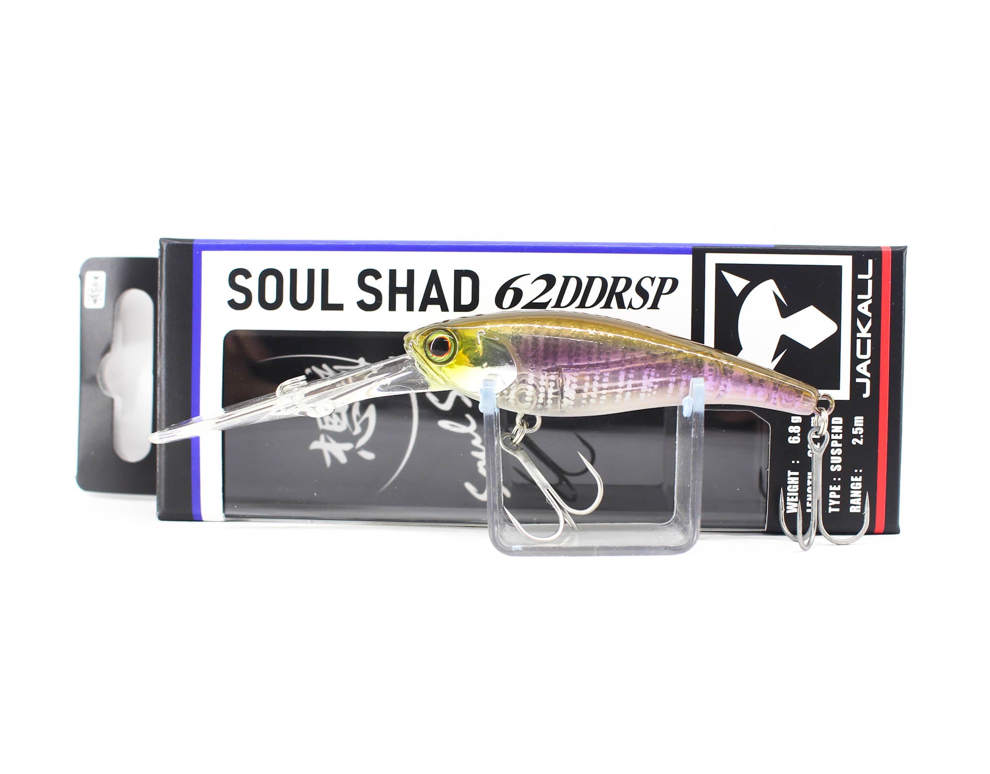 Jackall Soul Shad 62 DDR Suspend Lure Shigure Wakasagi (9020)