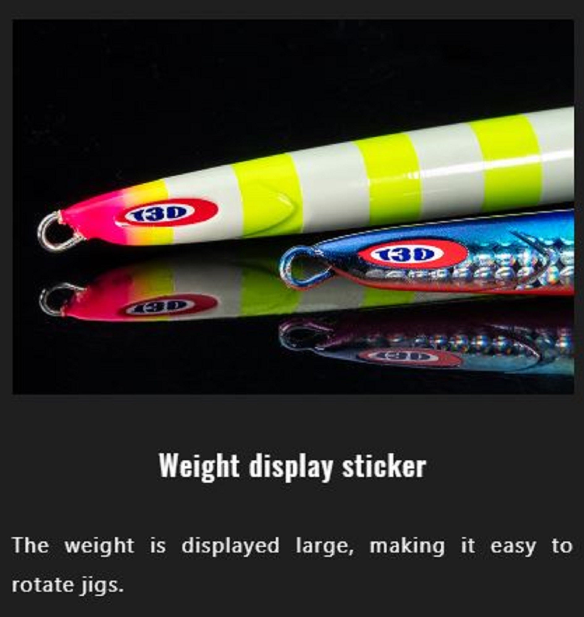 Jackall Metal Jig Anchovy Type 3 Flutter 200 grams HL Red Glow (0064)