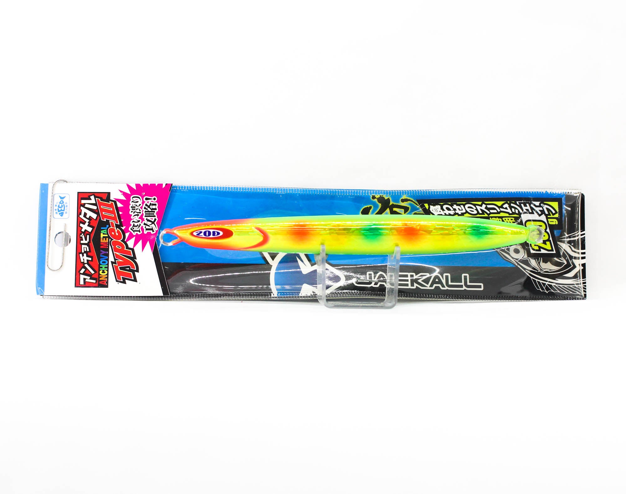Jackall Metal Jig Anchovy Type 3 Flutter 200 grams Dragon Chart(0132)