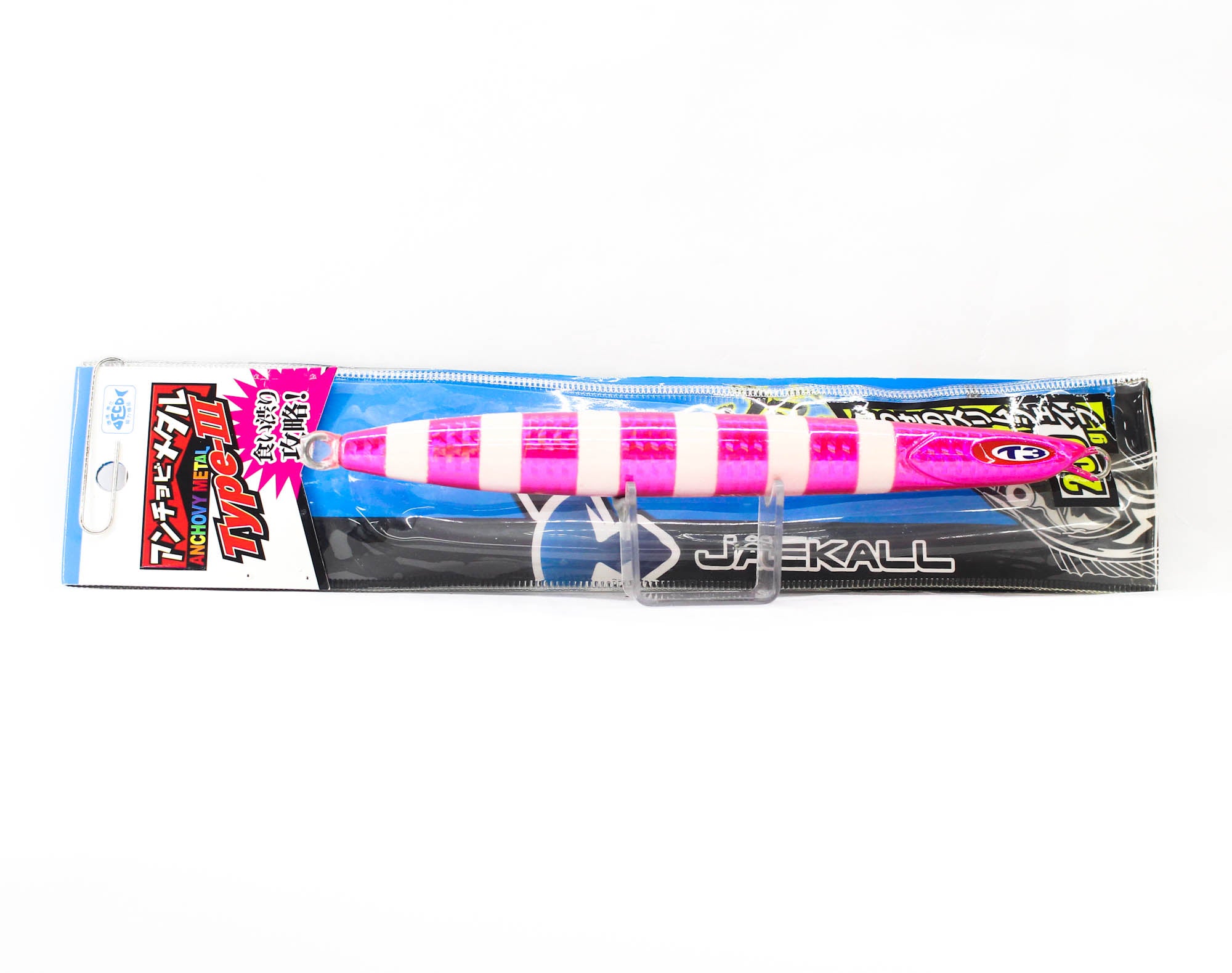 Jackall Metal Jig Anchovy Type 3 Flutter 250 grams Pink G (0194)
