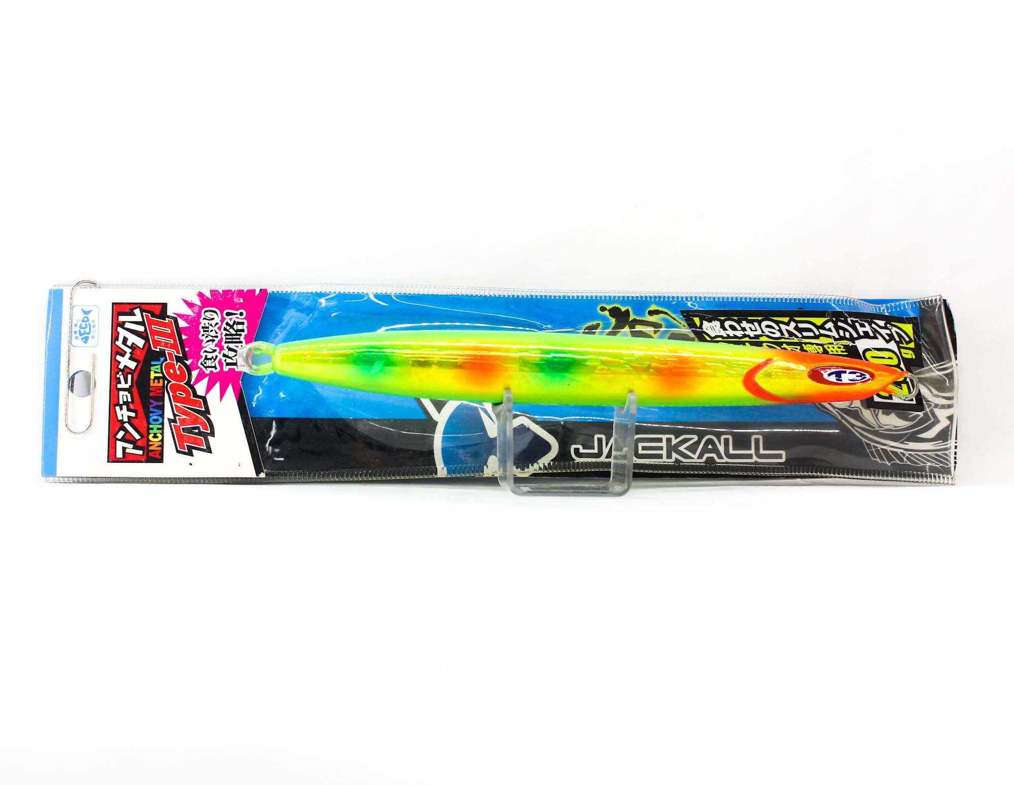 Jackall Metal Jig Anchovy Type 3 Flutter 250 grams Dragon Chart (0231)