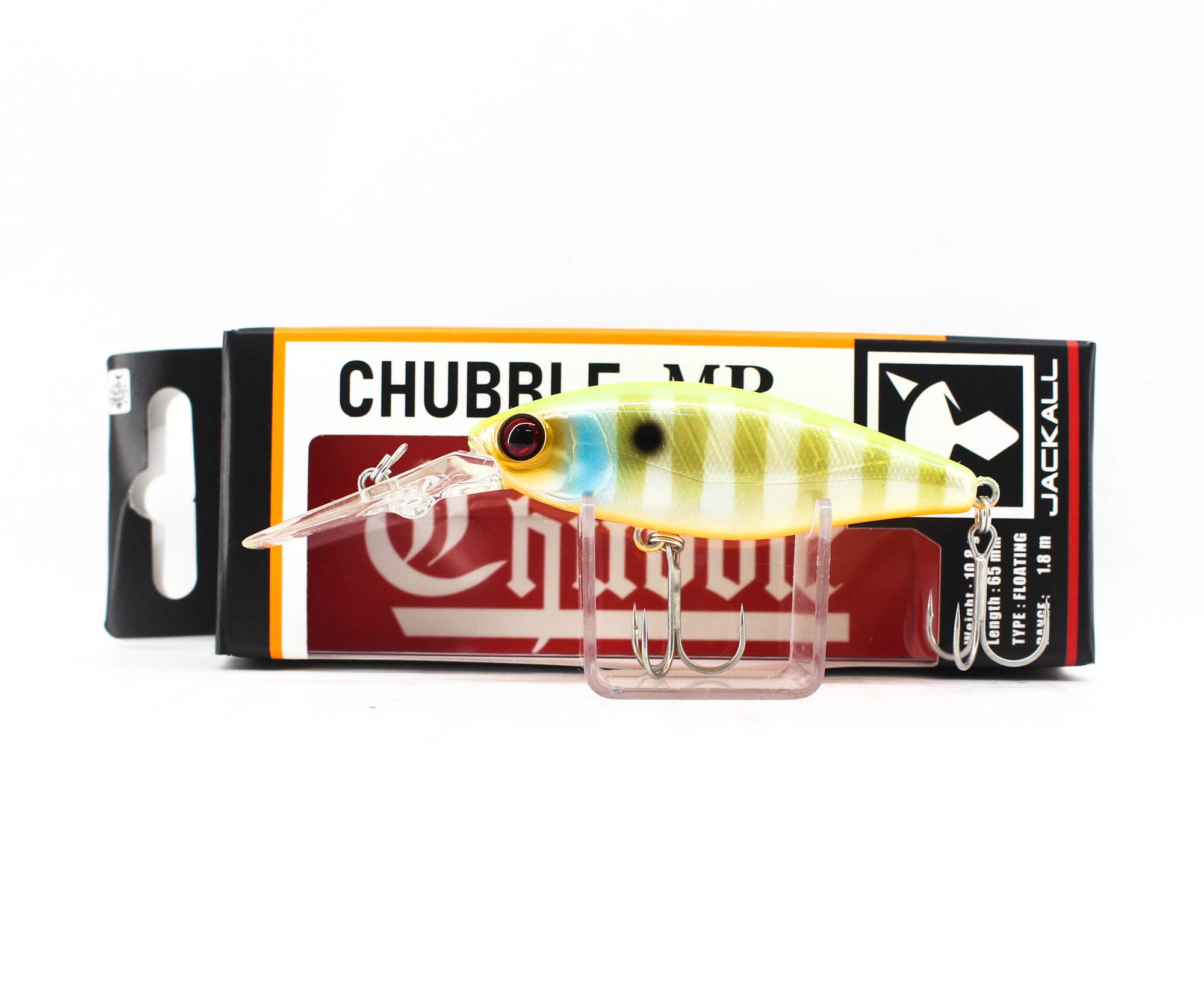 Jackall Chubble MR Minnow 65 mm 10.8 grams Floating Lure Chartback (1207)