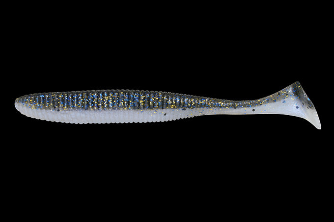 Jackall Soft Lure Rhythm Wave 2.8 Inches Bluegill Pearl White (1689)