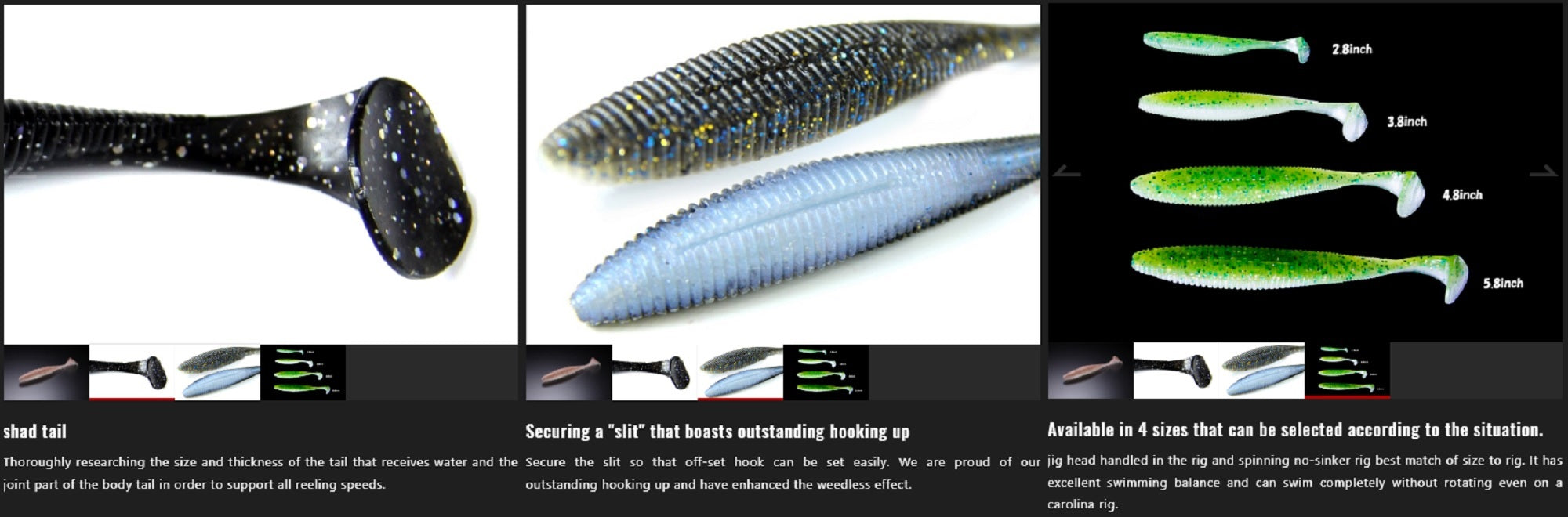 Jackall Soft Lure Rhythm Wave 2.8 Inches Prism Shad (1702)