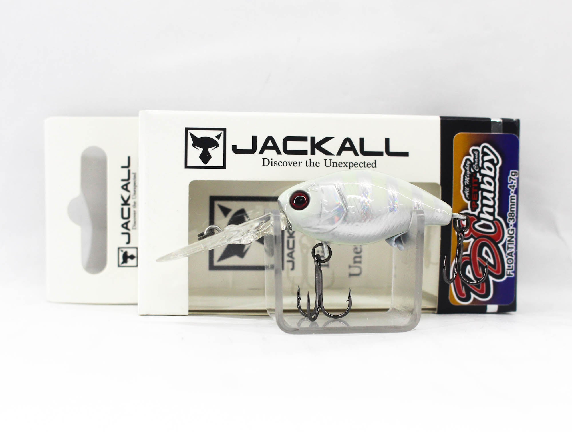 Jackall DD Chubby 38F Floating Lure Zebra Glow (2433)