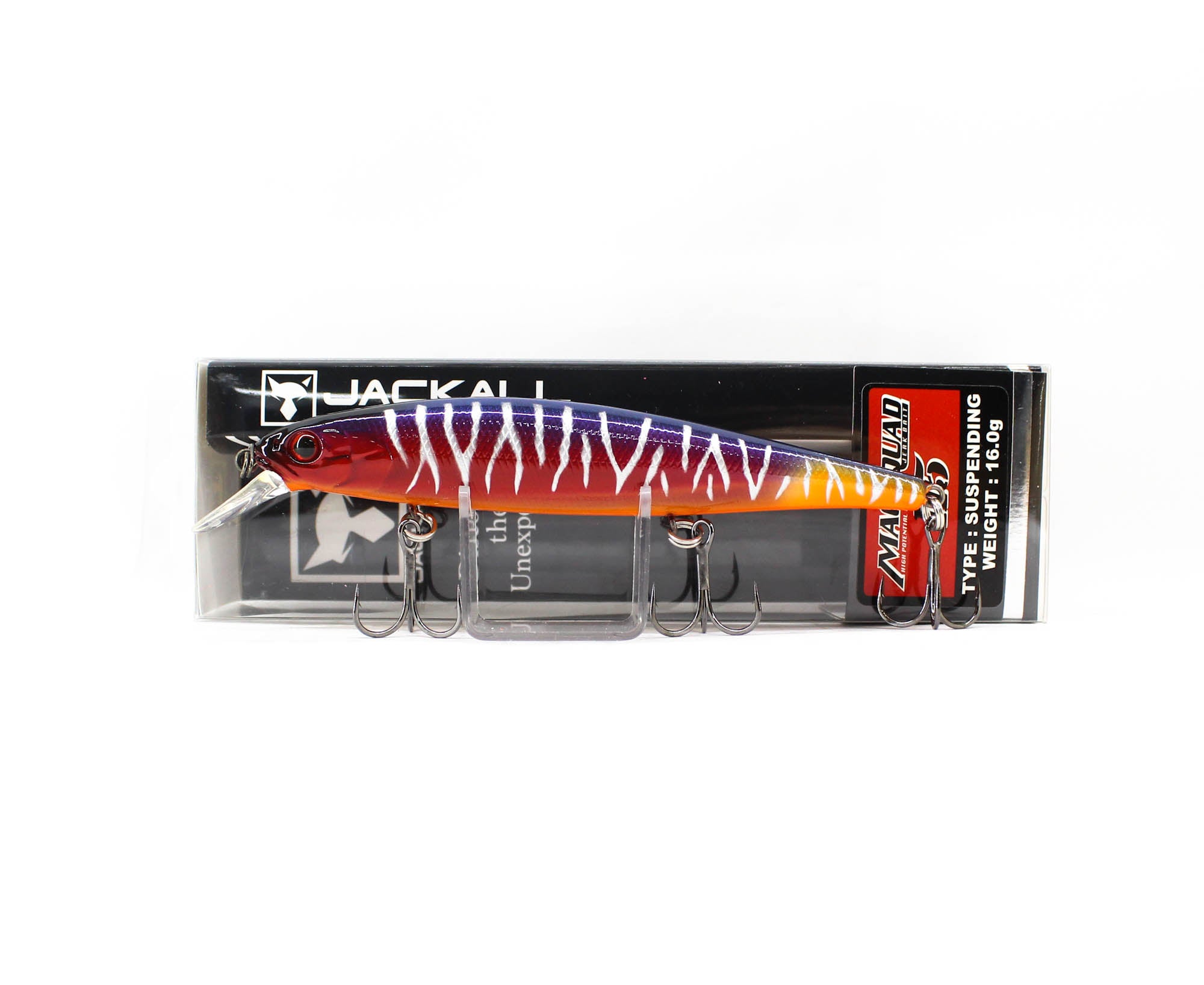 Jackall Magsquad 115SP Jerkbait Suspend Lure TH Hot Orange (2532)