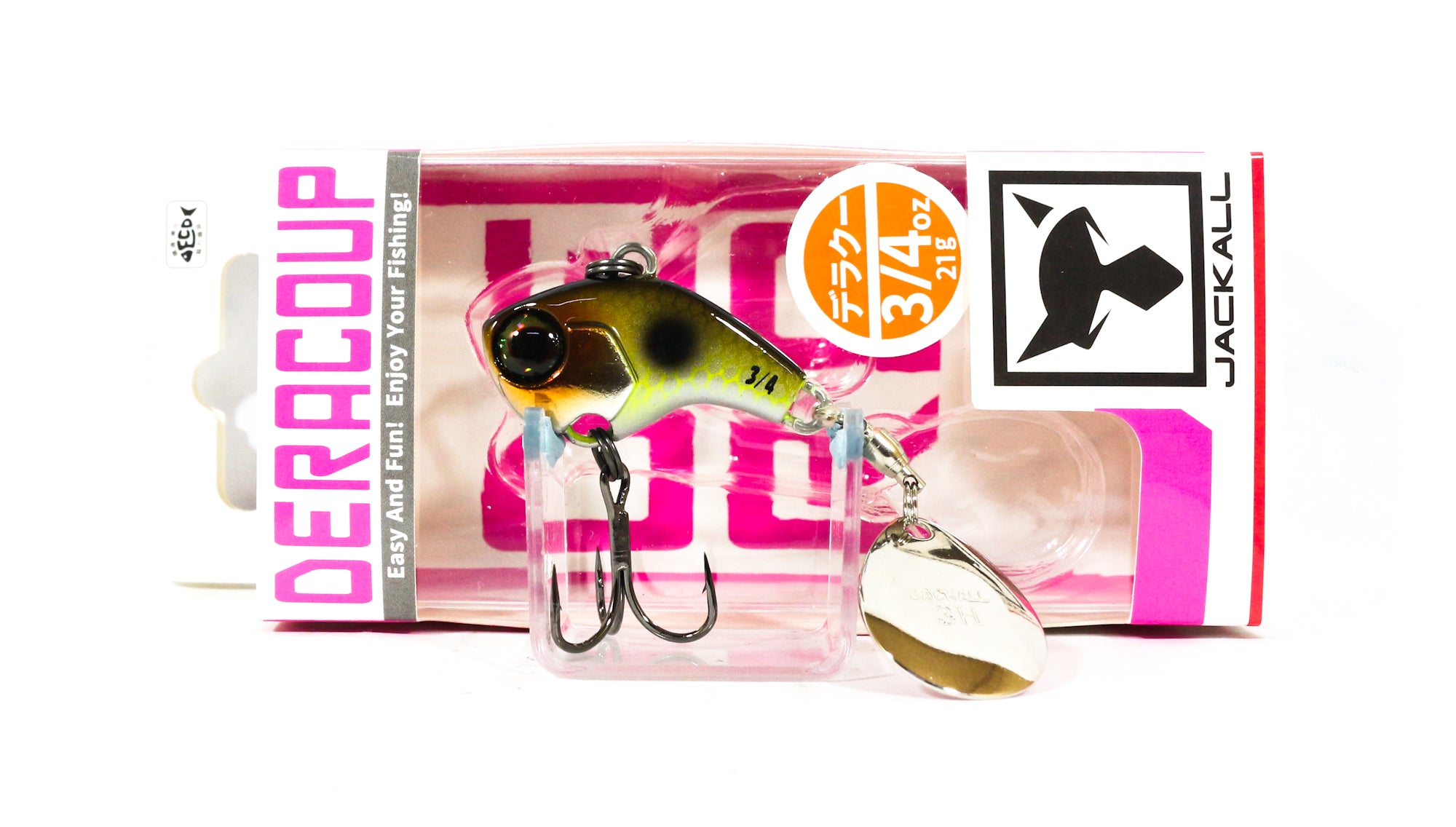 Jackall Deracoup 3/4 oz Spin Tail Sinking Lure Hm Derashad (4949)