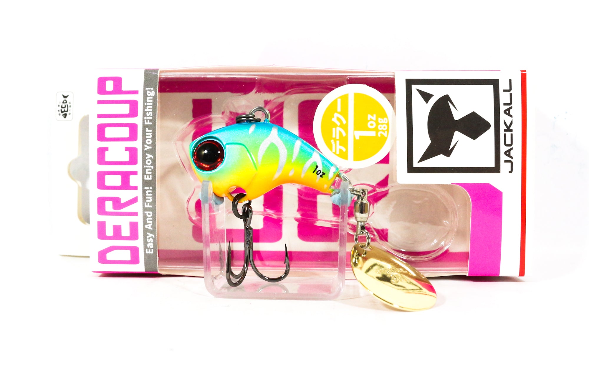 Jackall Deracoup 1 oz Spin Tail Sinking Lure Aotora (4994)