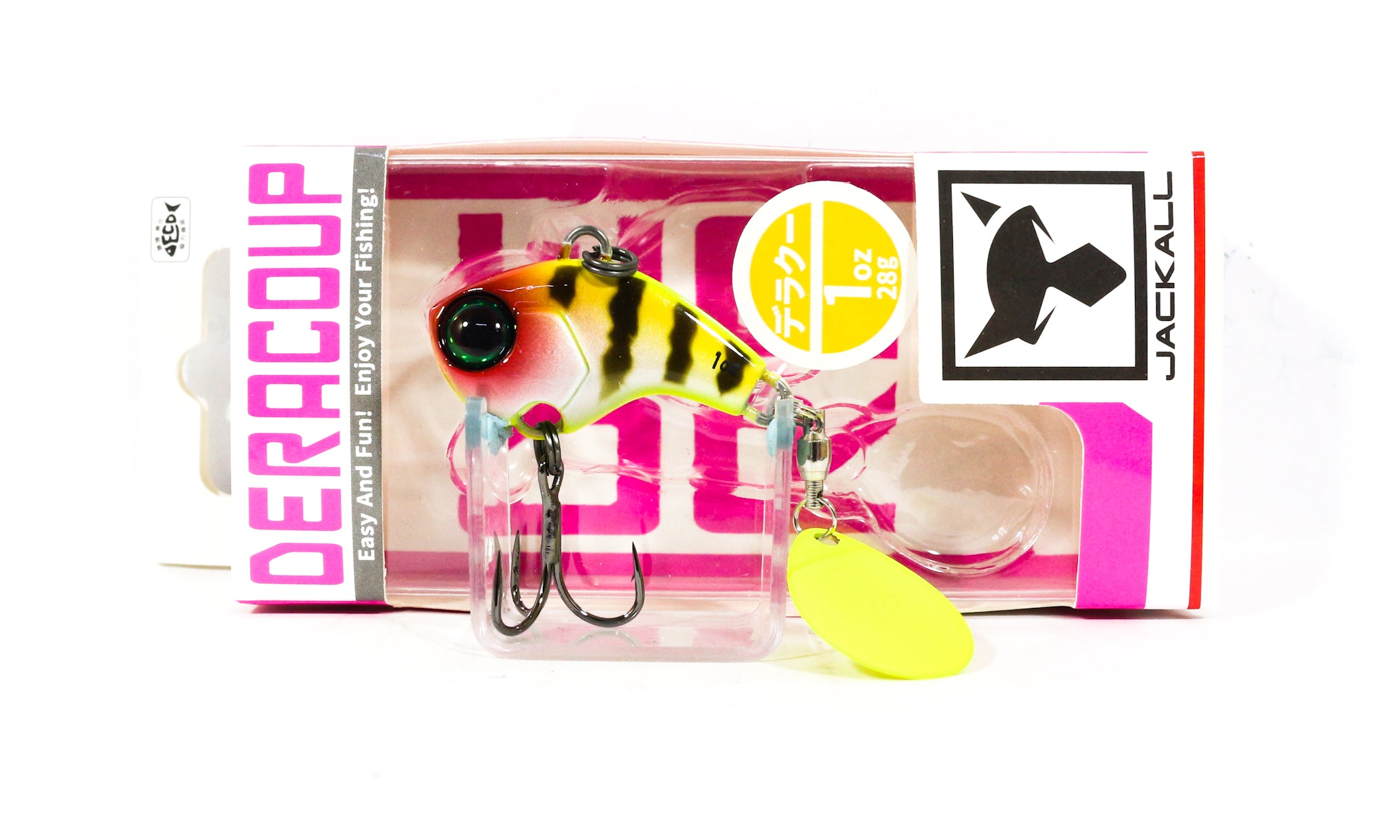 Jackall Deracoup 1 oz Spin Tail Sinking Lure Noike Piero (5014)