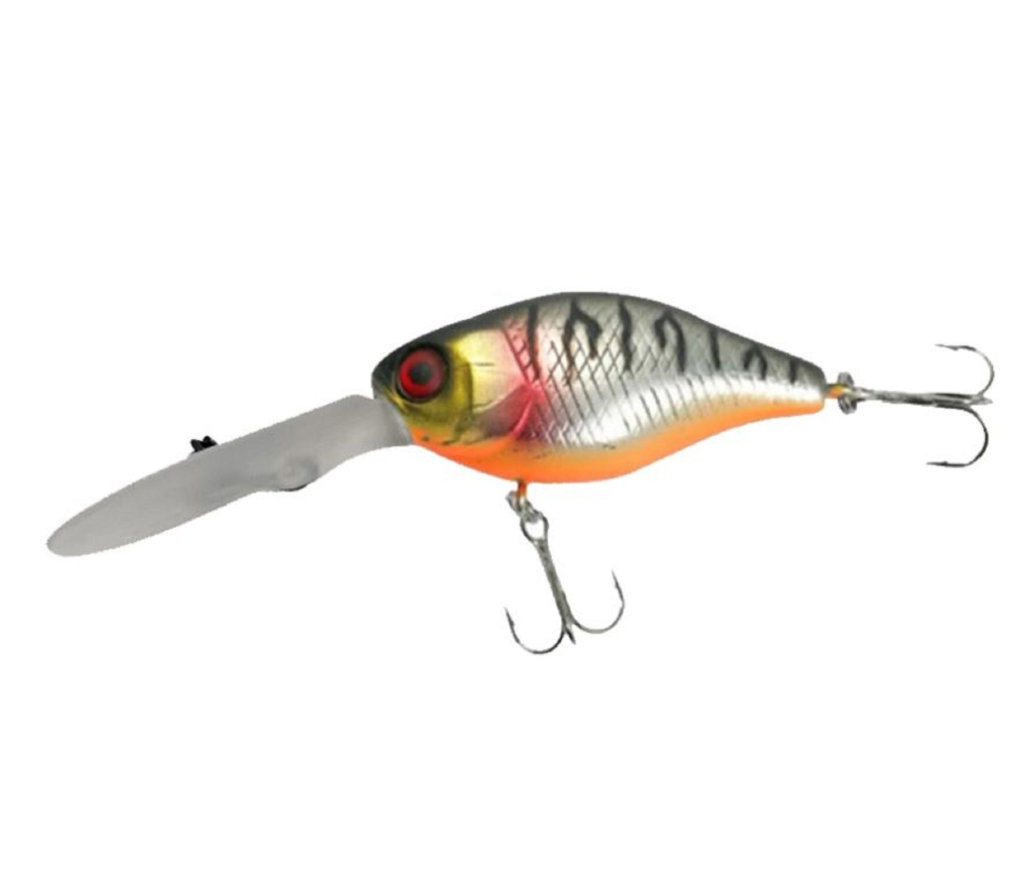 Jackall DD Chubby 38F Floating Lure UV Mat Silver Tiger (5397)