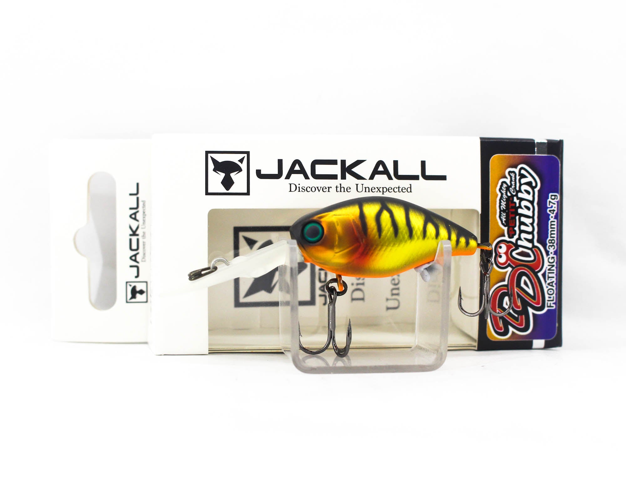 Jackall DD Chubby 38F Floating Lure Mat Gold Tiger (5403)