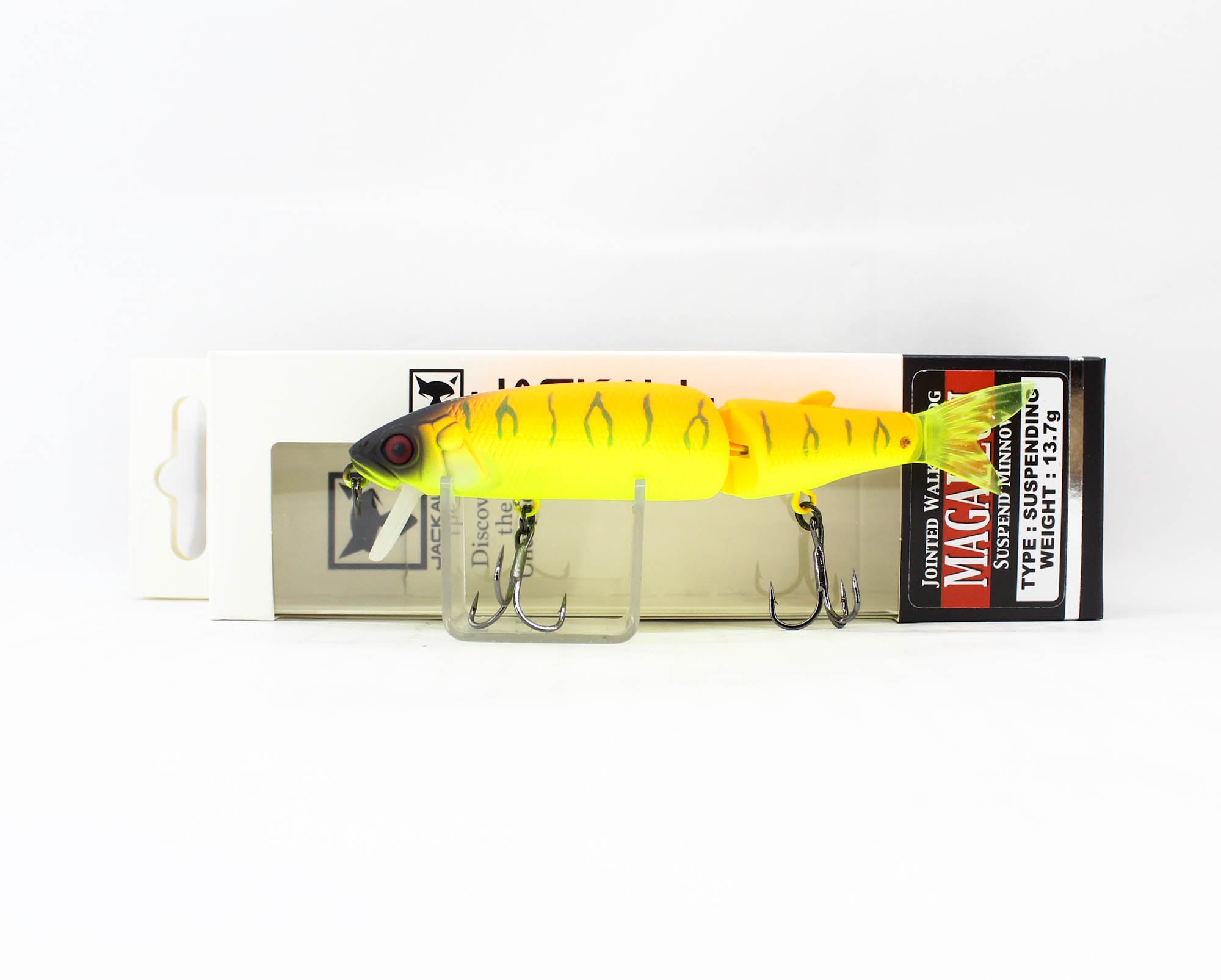 Jackall Magallon 113SP Jointed Suspend Lure Tropical Mat Tiger (5571)