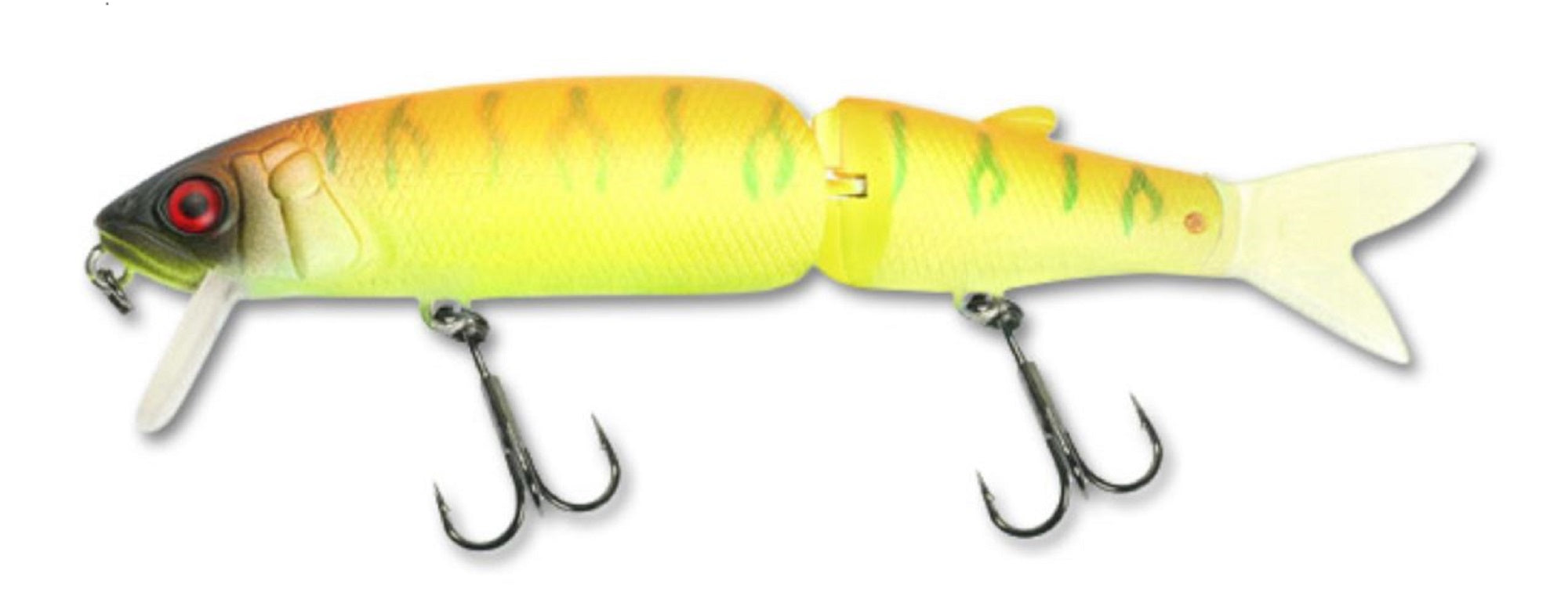Jackall Magallon 113SP Jointed Suspend Lure Tropical Mat Tiger (5571)