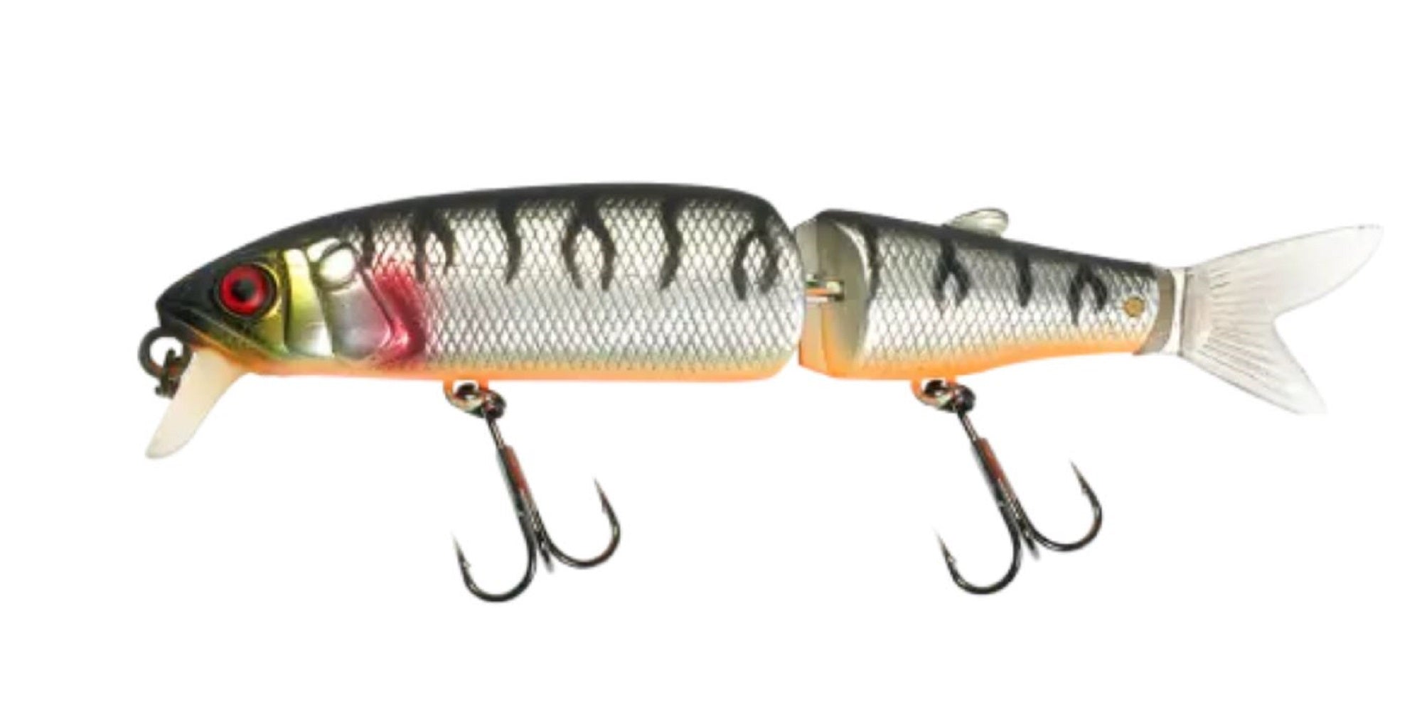 Jackall Magallon 113SP Jointed Suspend Lure UV Mat Silver Tiger (5595)