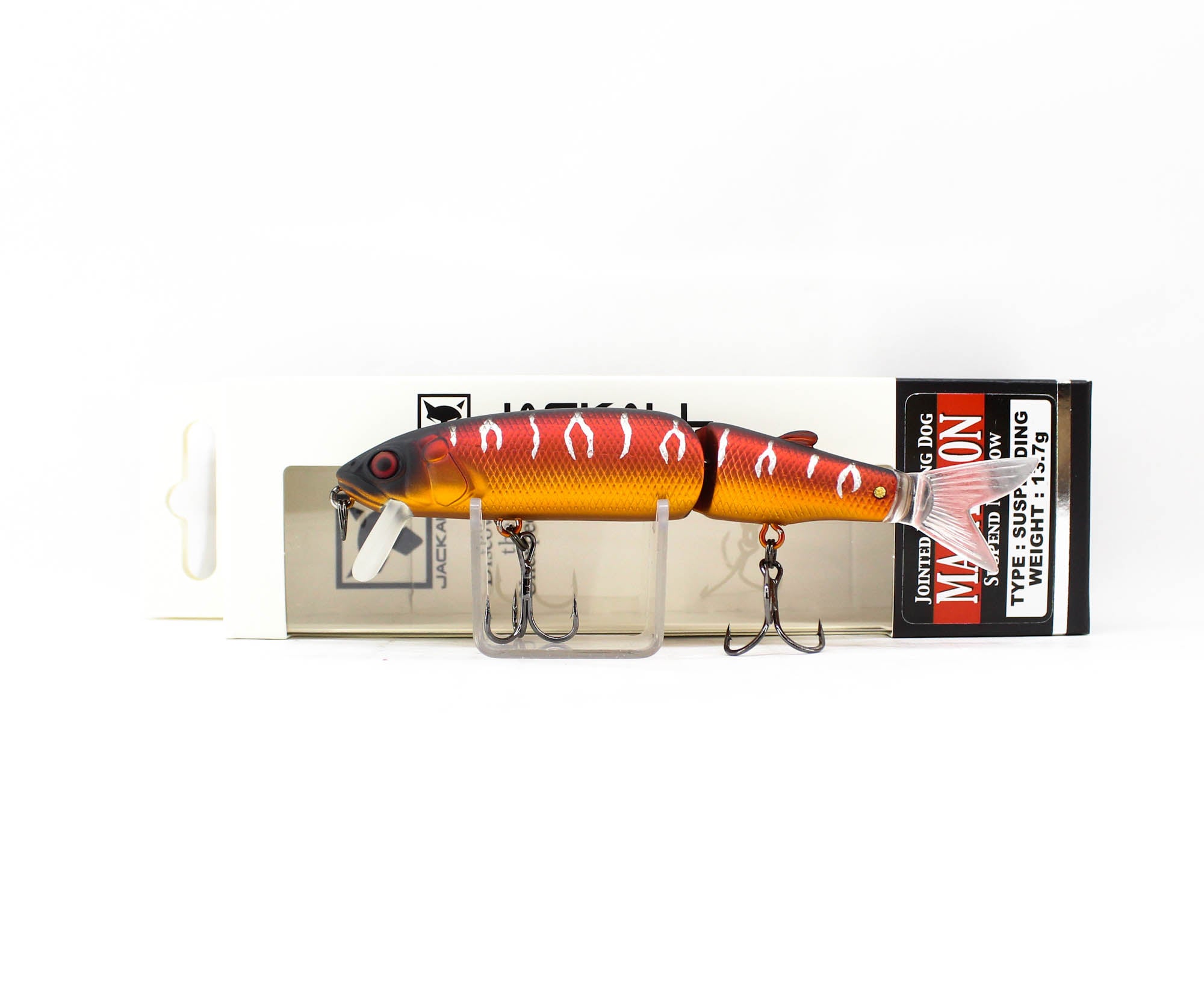 Jackall Magallon 113SP Jointed Suspend Lure Fire Tiger (5618)