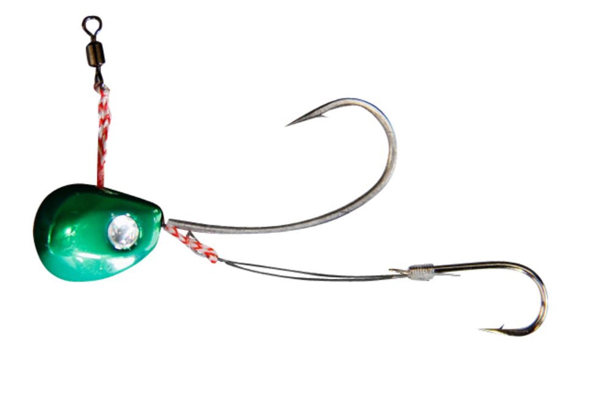 Sale Jackall Bin Bin Tenya Tungsten No. 15L/54 Grams Metal Green (8374)